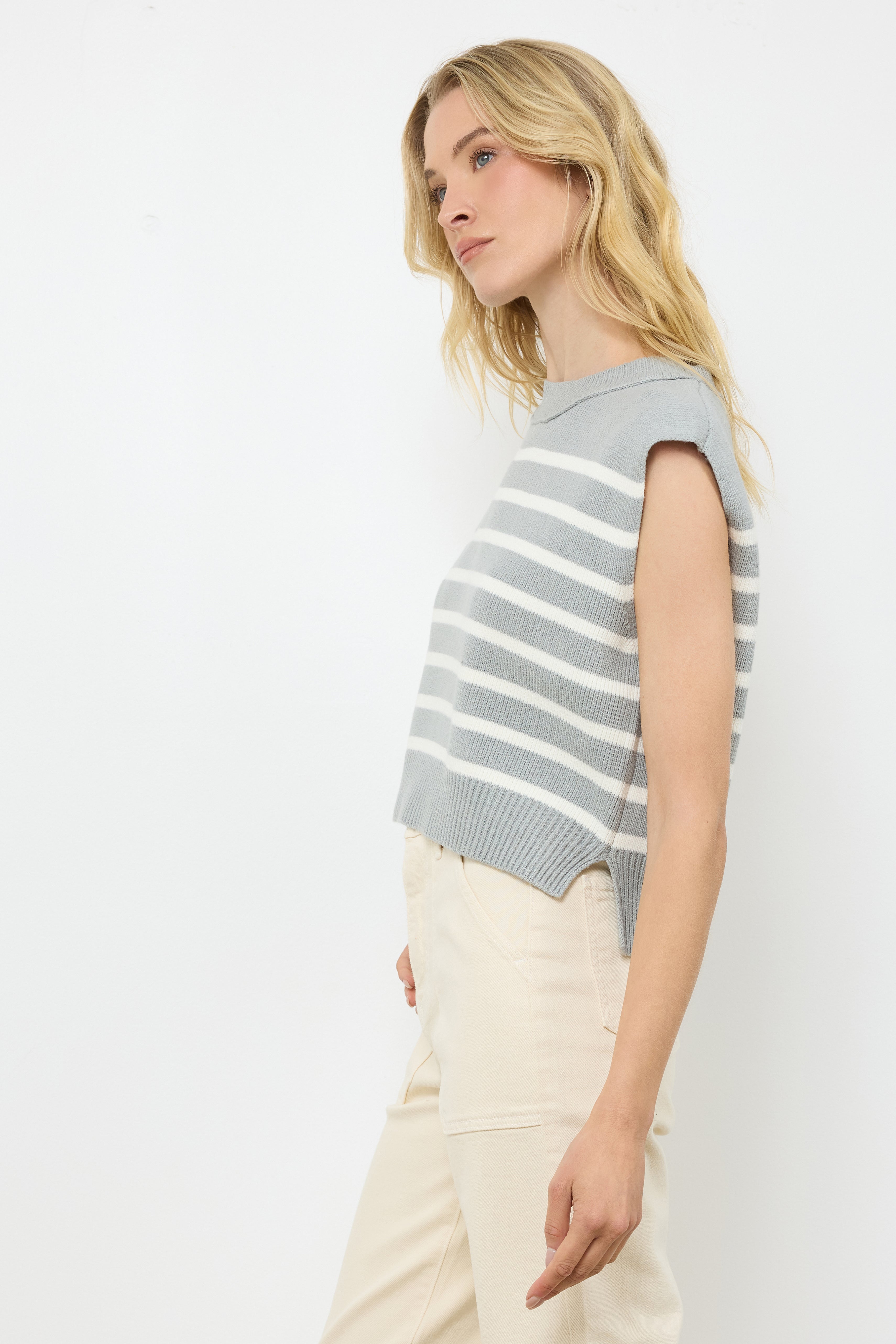 Bria Mist Knit Top