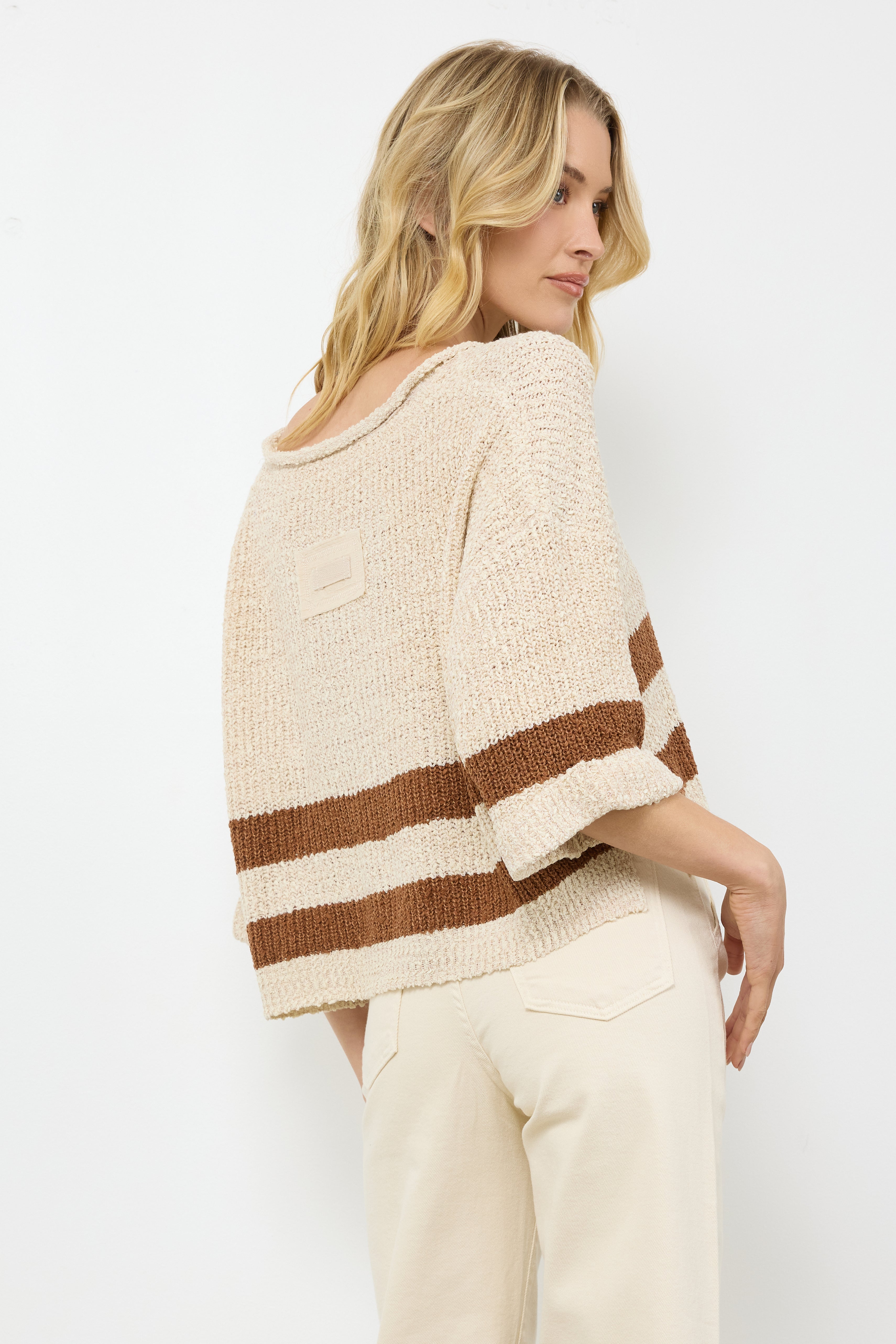 Hey Lover Walnut Knit Top