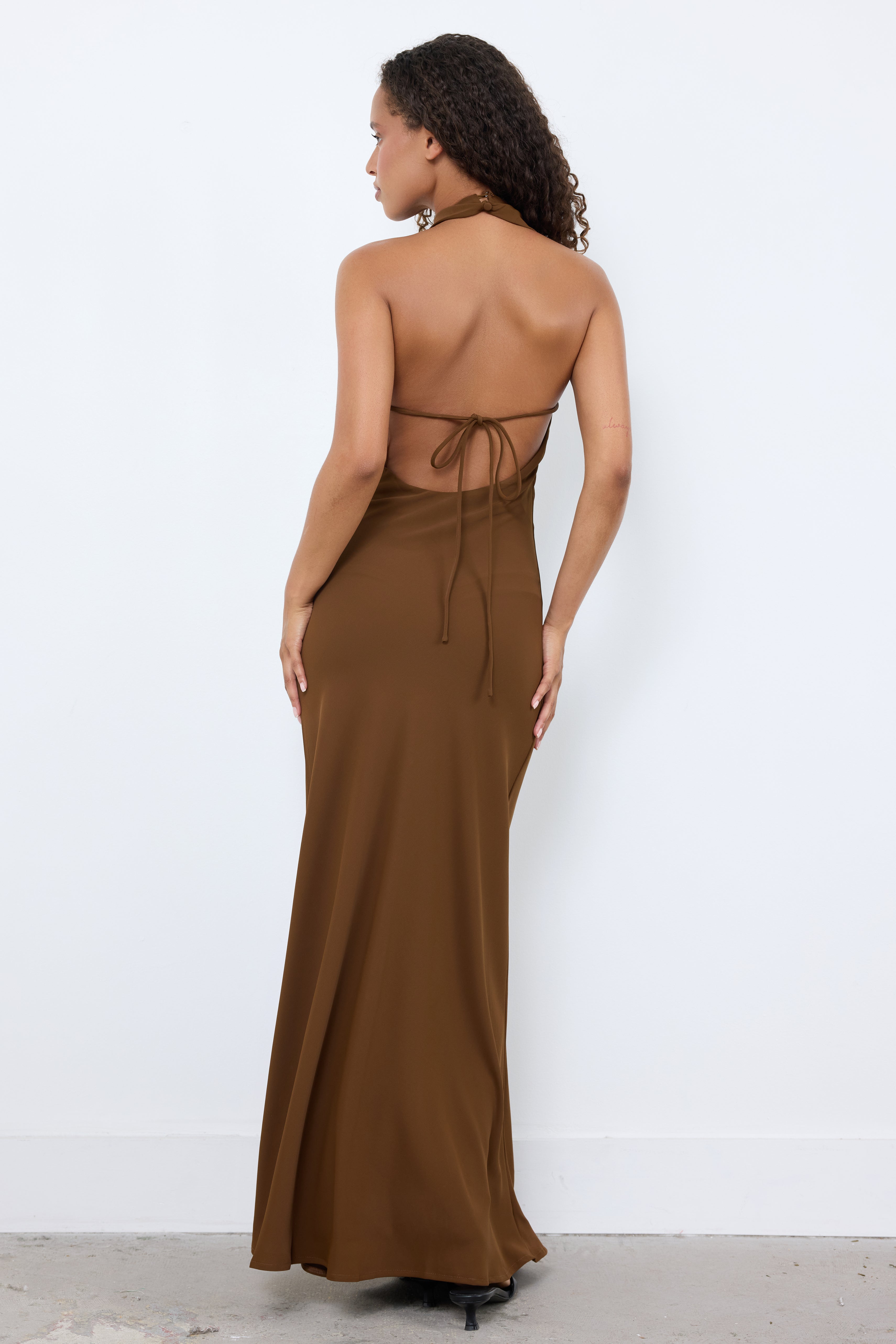 Don’t Say A Word Chocolate Dress