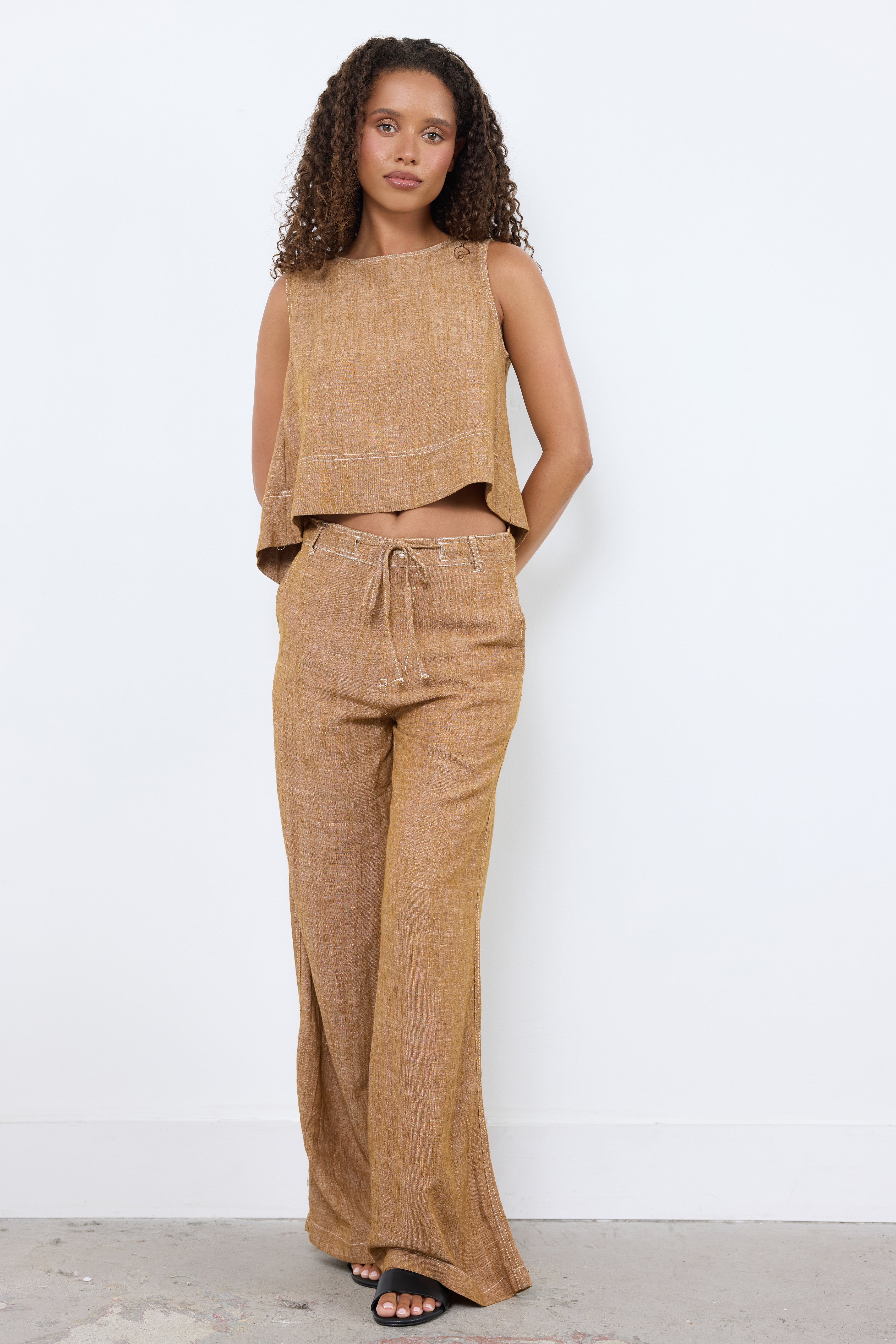 Imagining Things Brown Pants