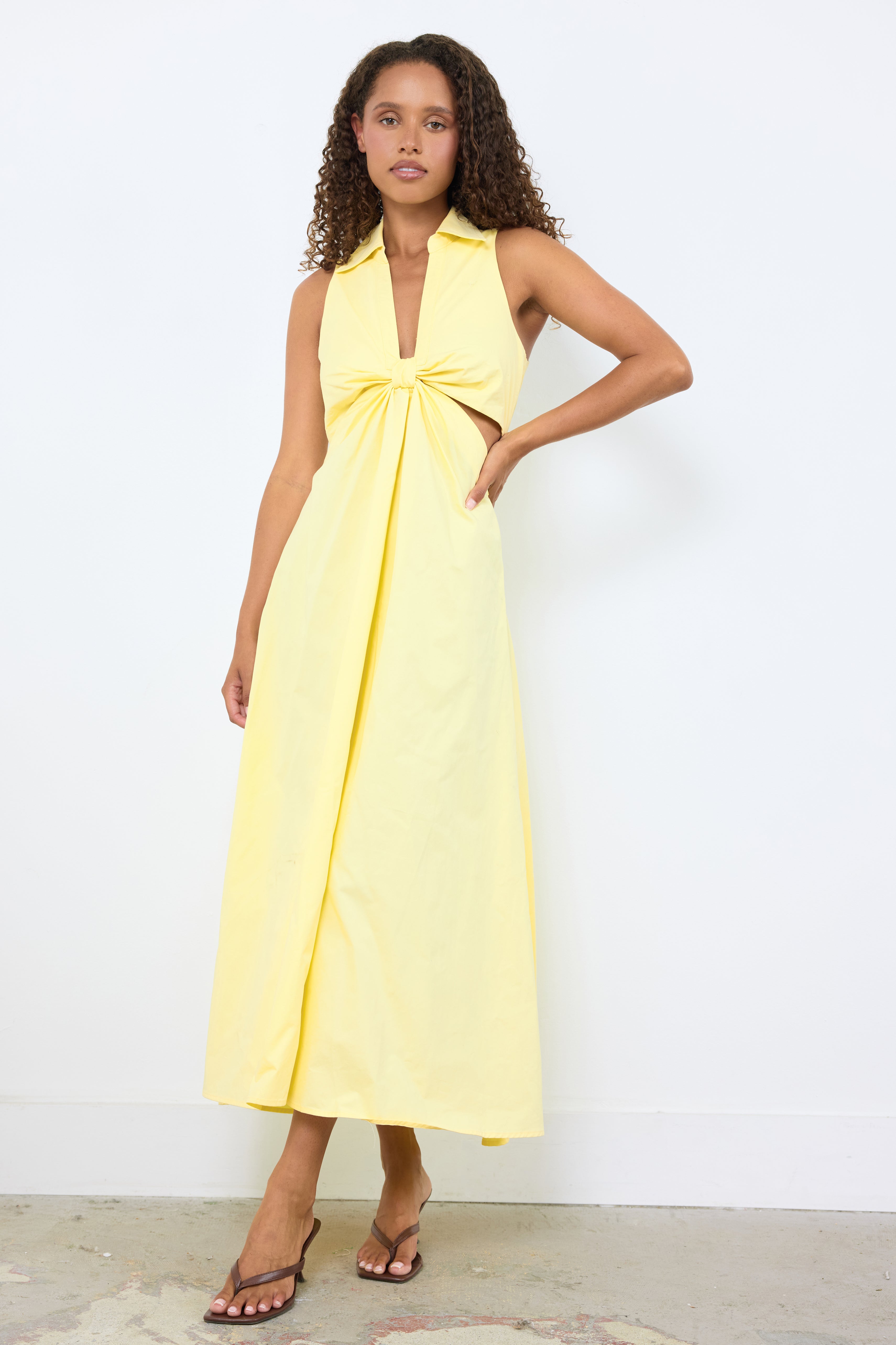 Never Before Buttercream Dress