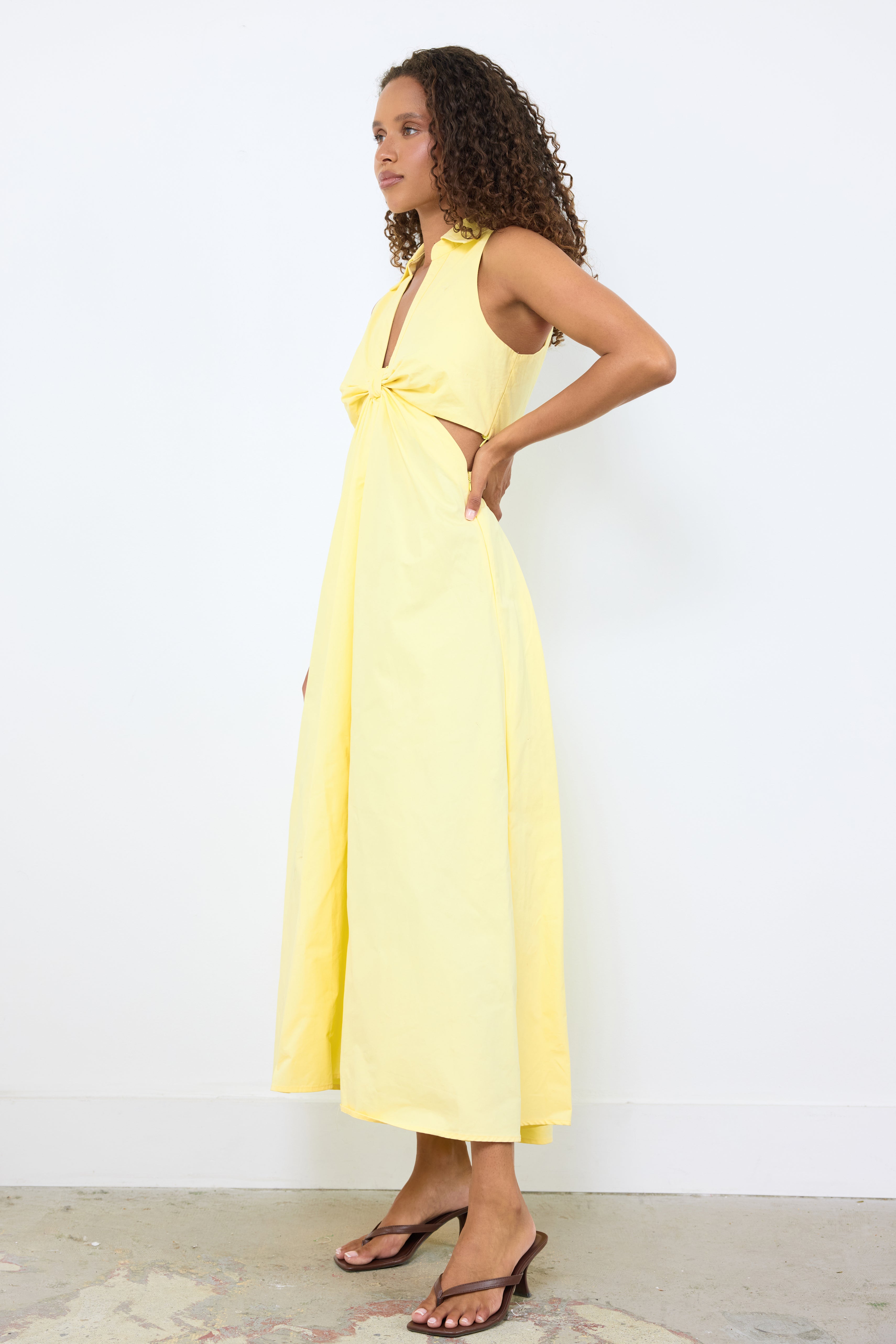 Never Before Buttercream Dress