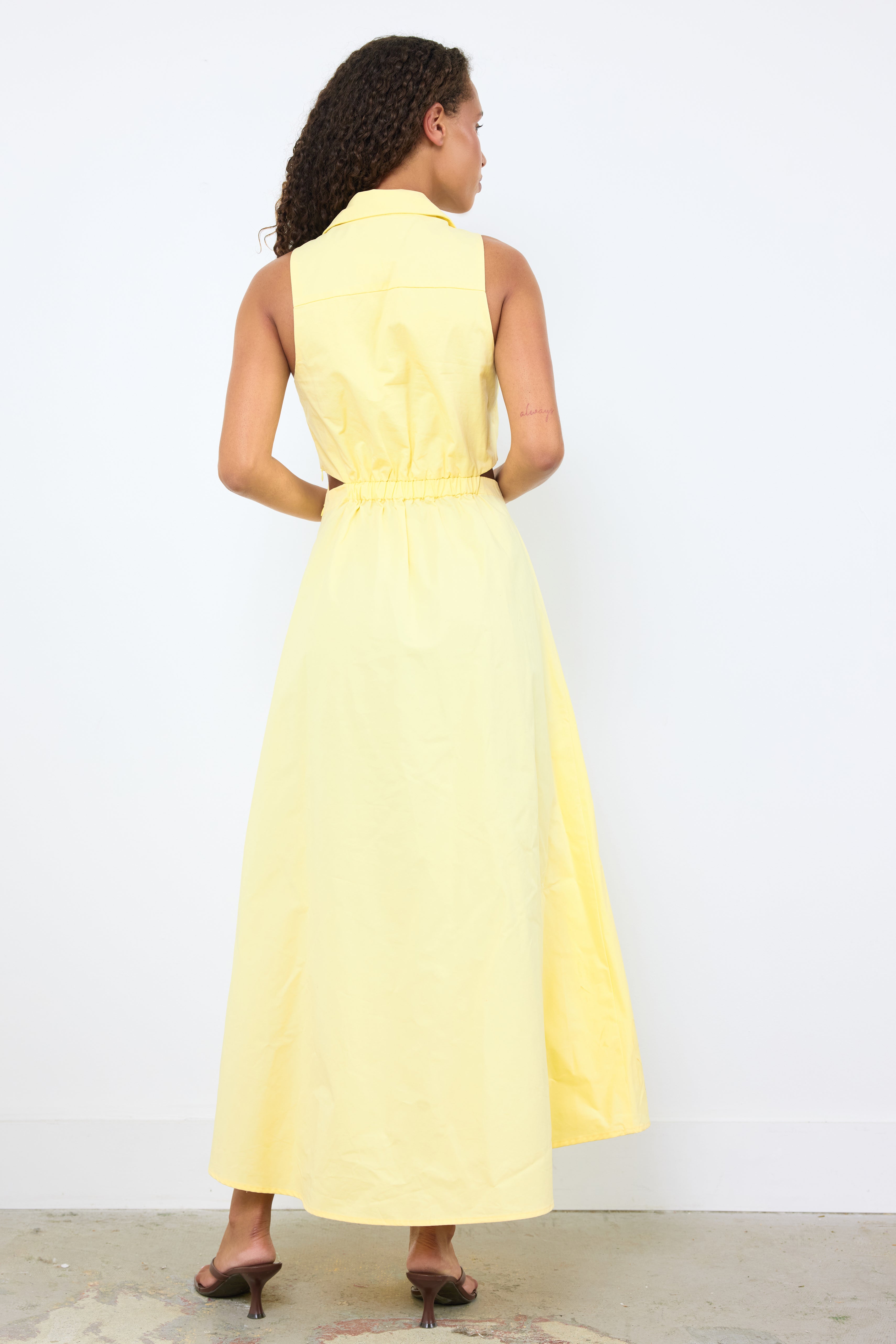Never Before Buttercream Dress