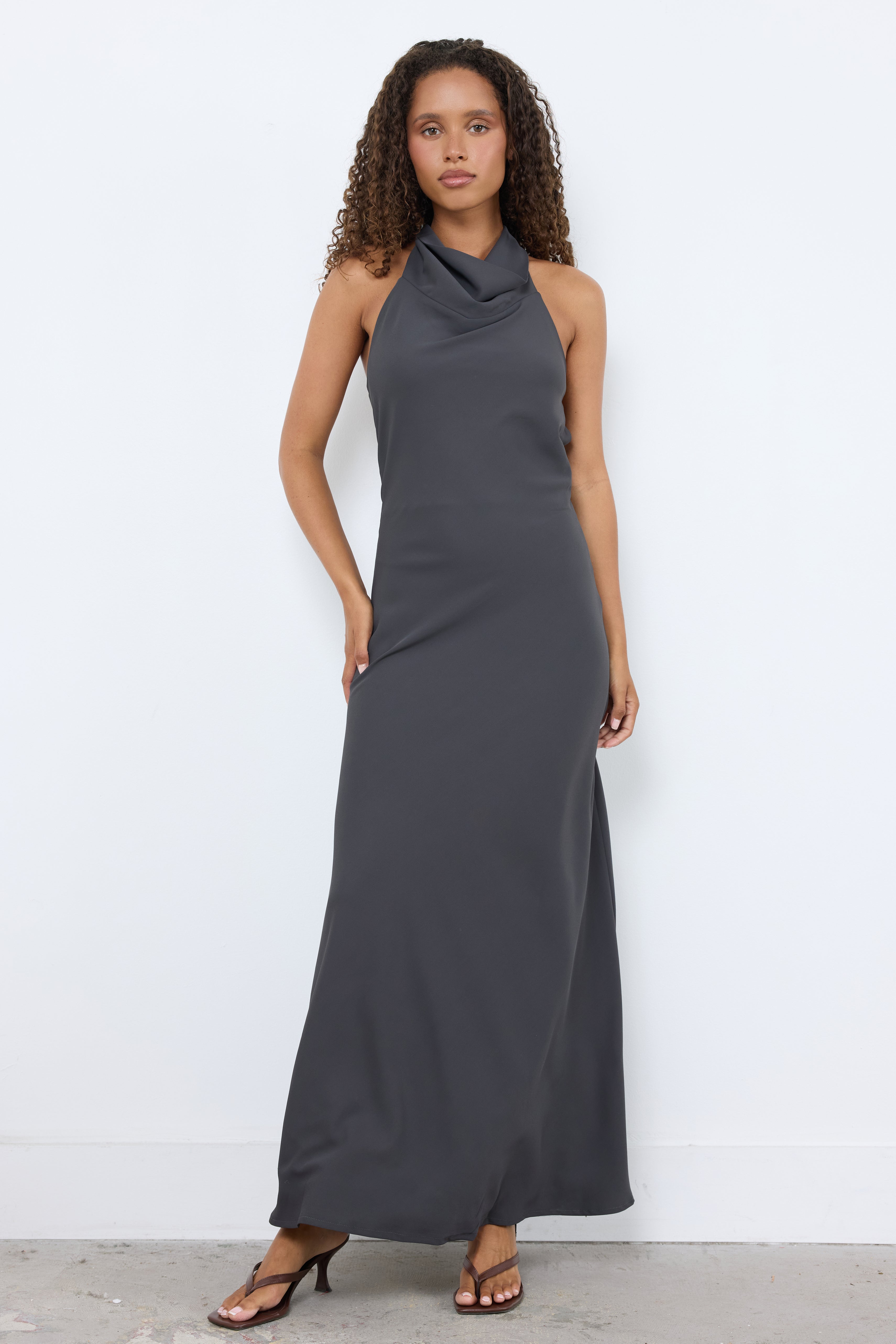 Don’t Say A Word Grey Dress