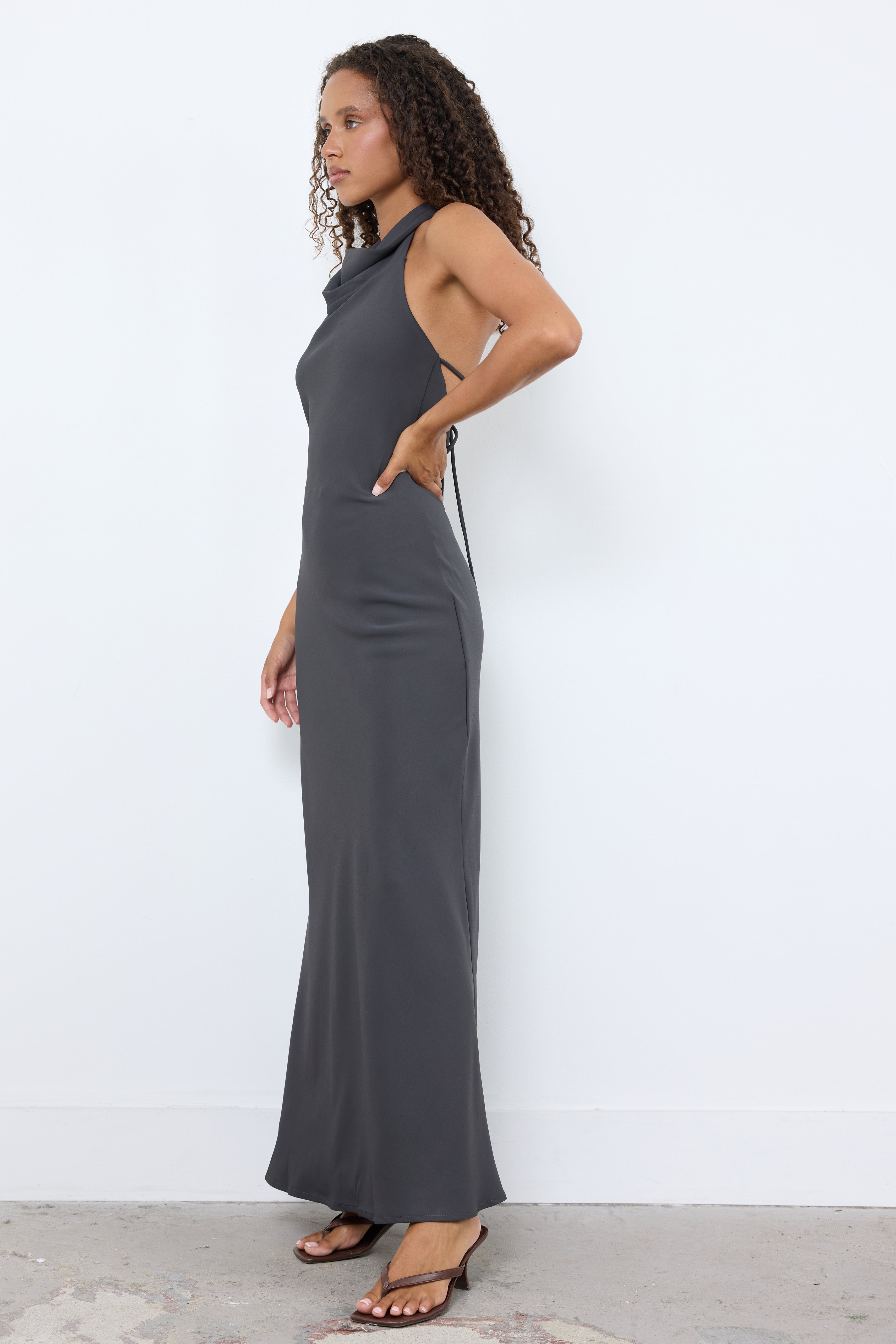 Don’t Say A Word Grey Dress