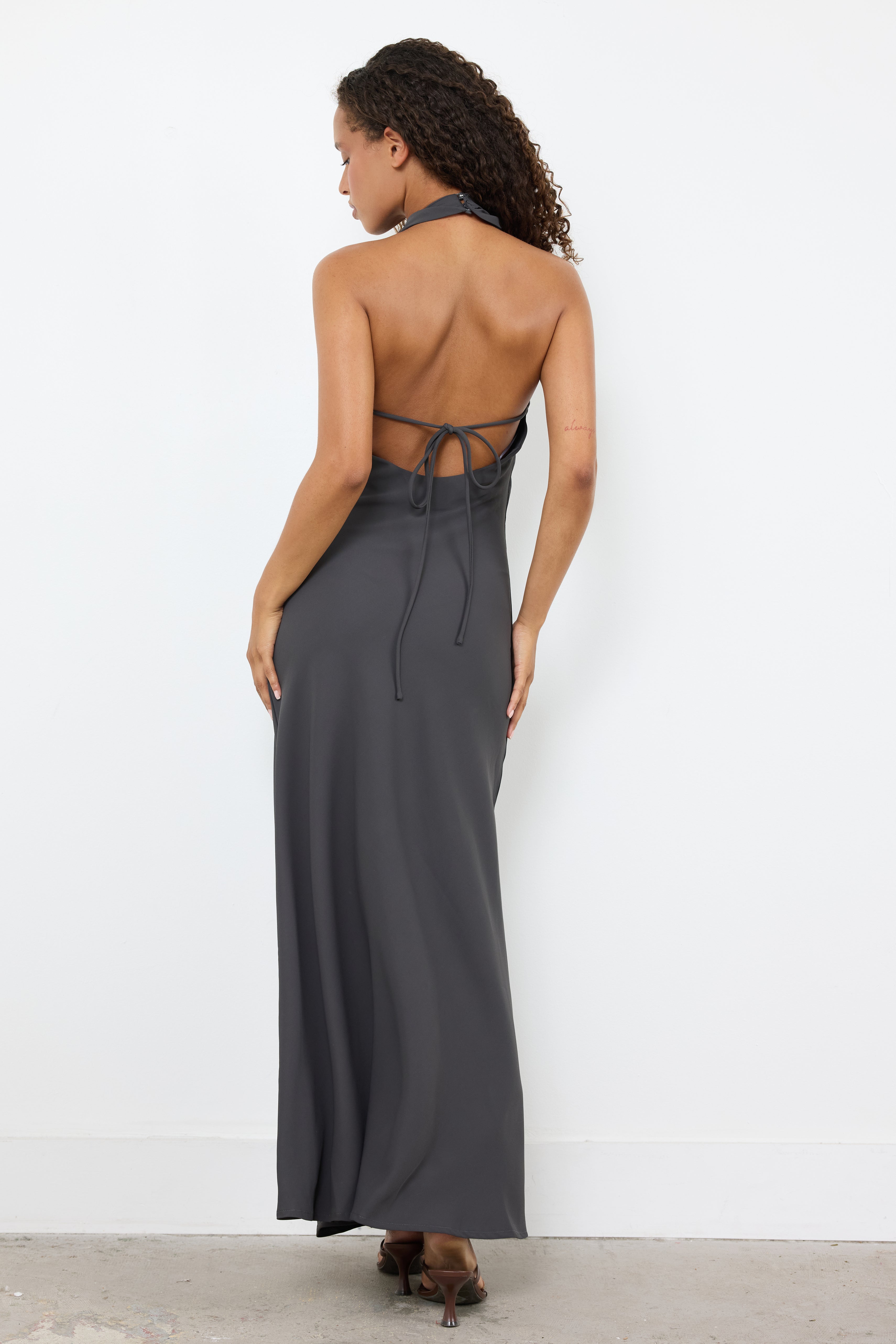 Don’t Say A Word Grey Dress