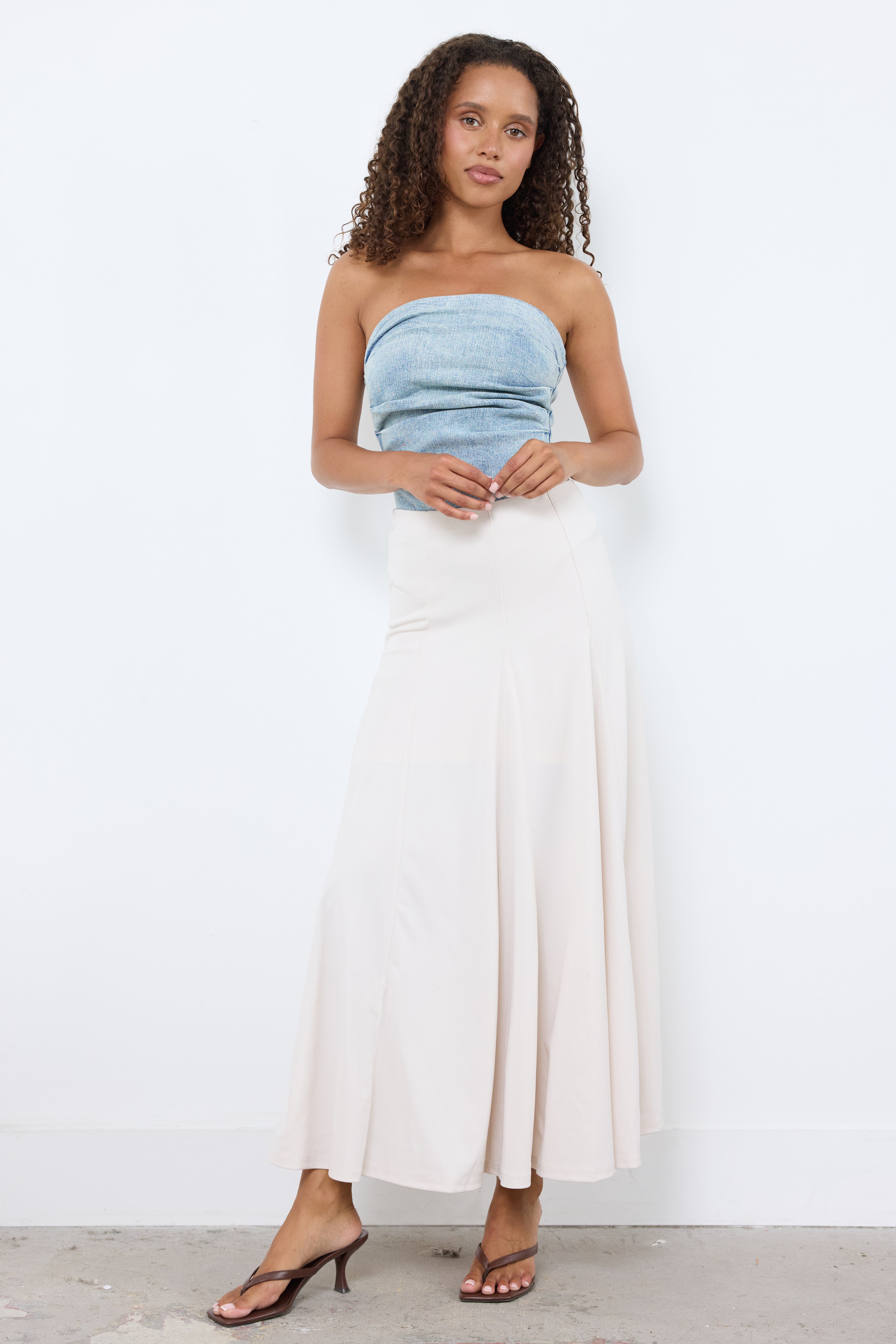 Break Away Light Taupe Skirt