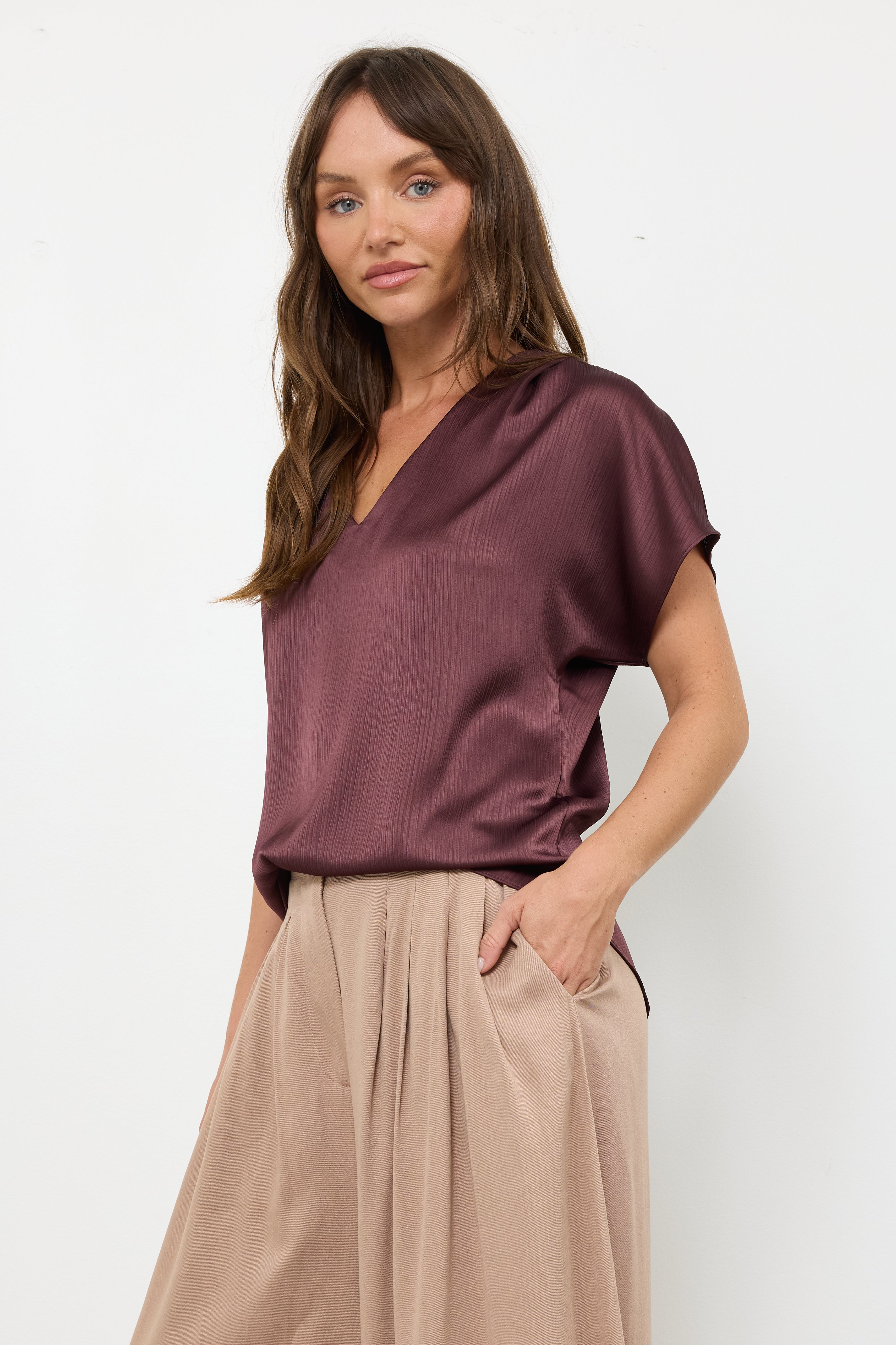Sandra Chocolate Top