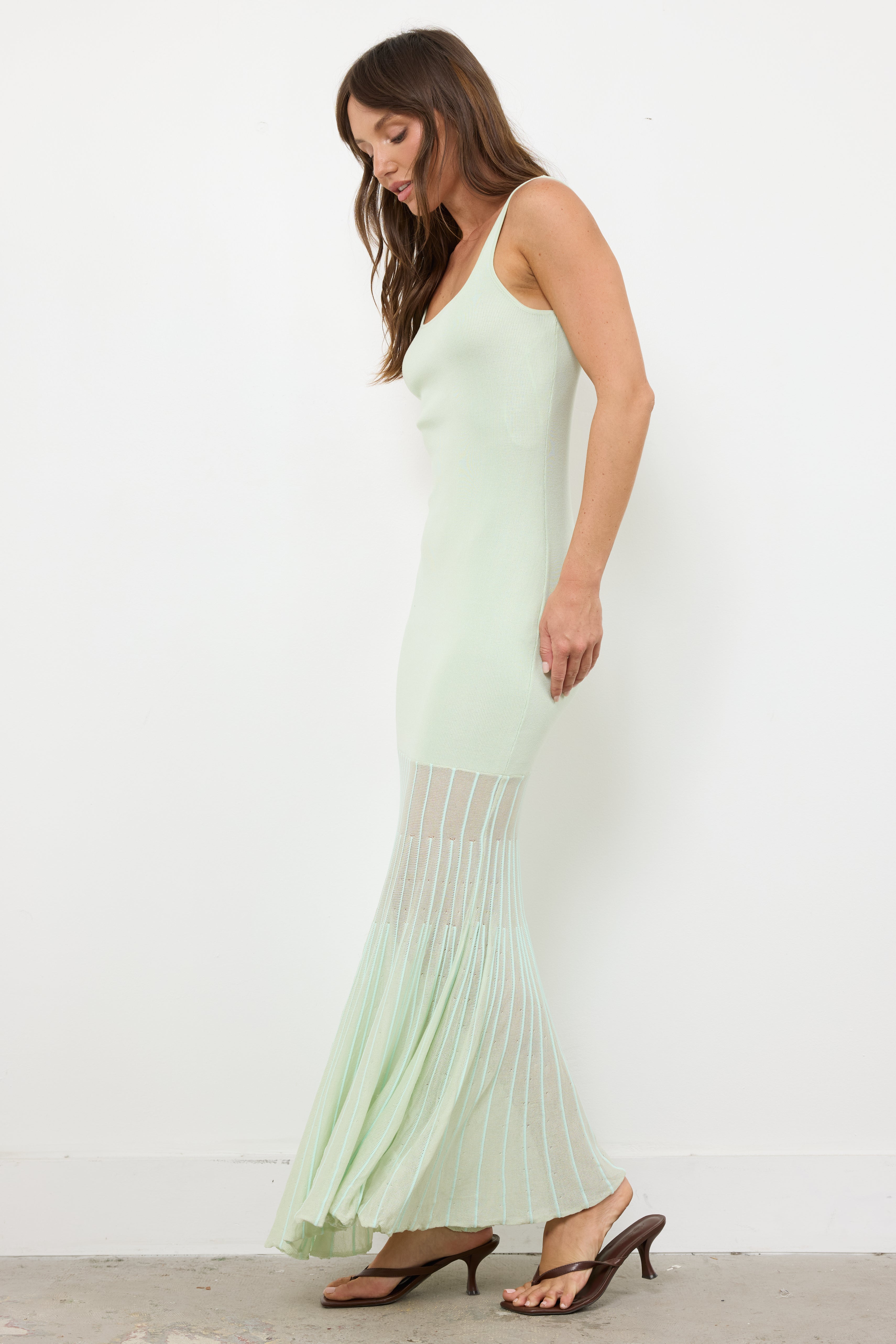No One Will Know Mint Dress
