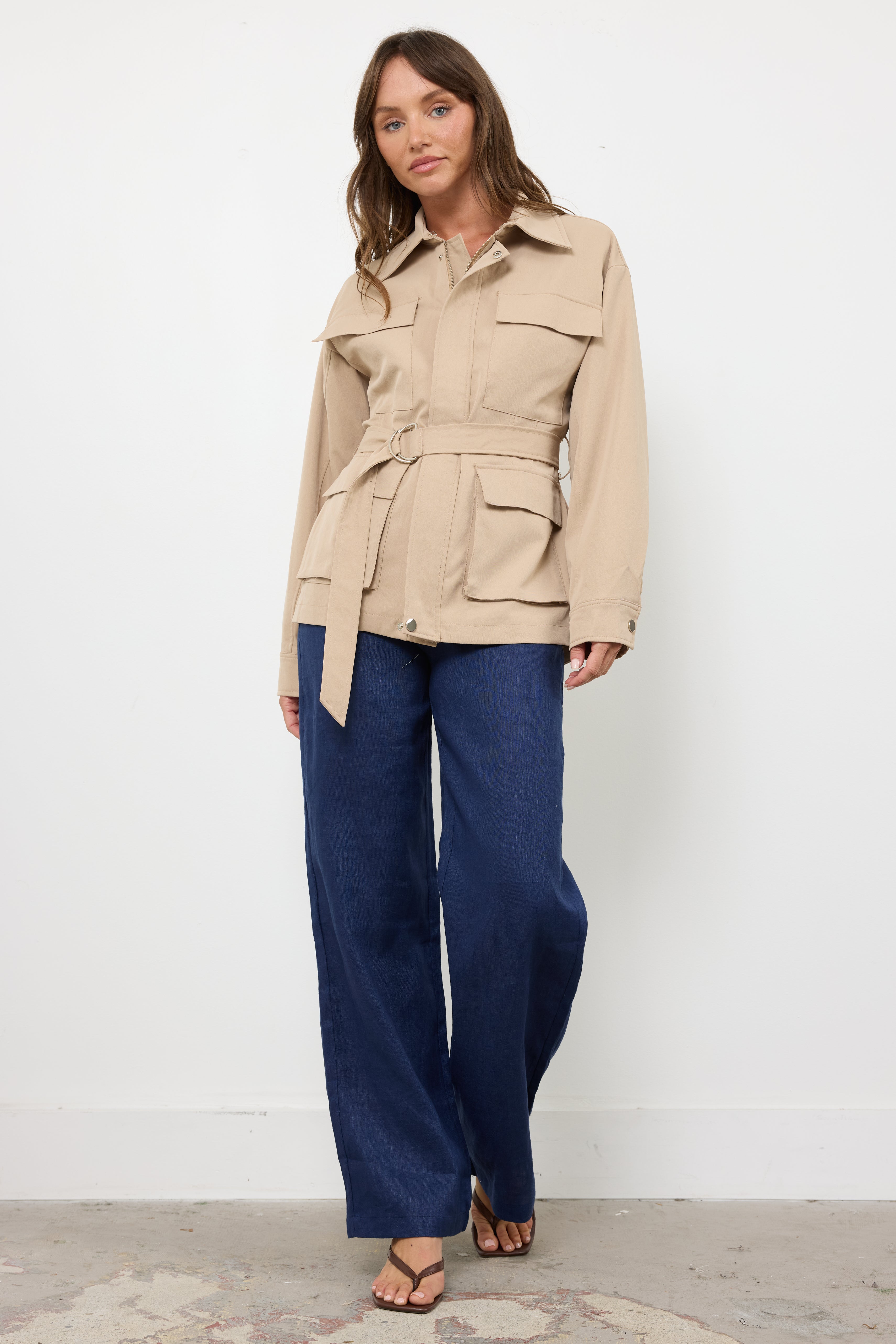 Level Up Navy Pants