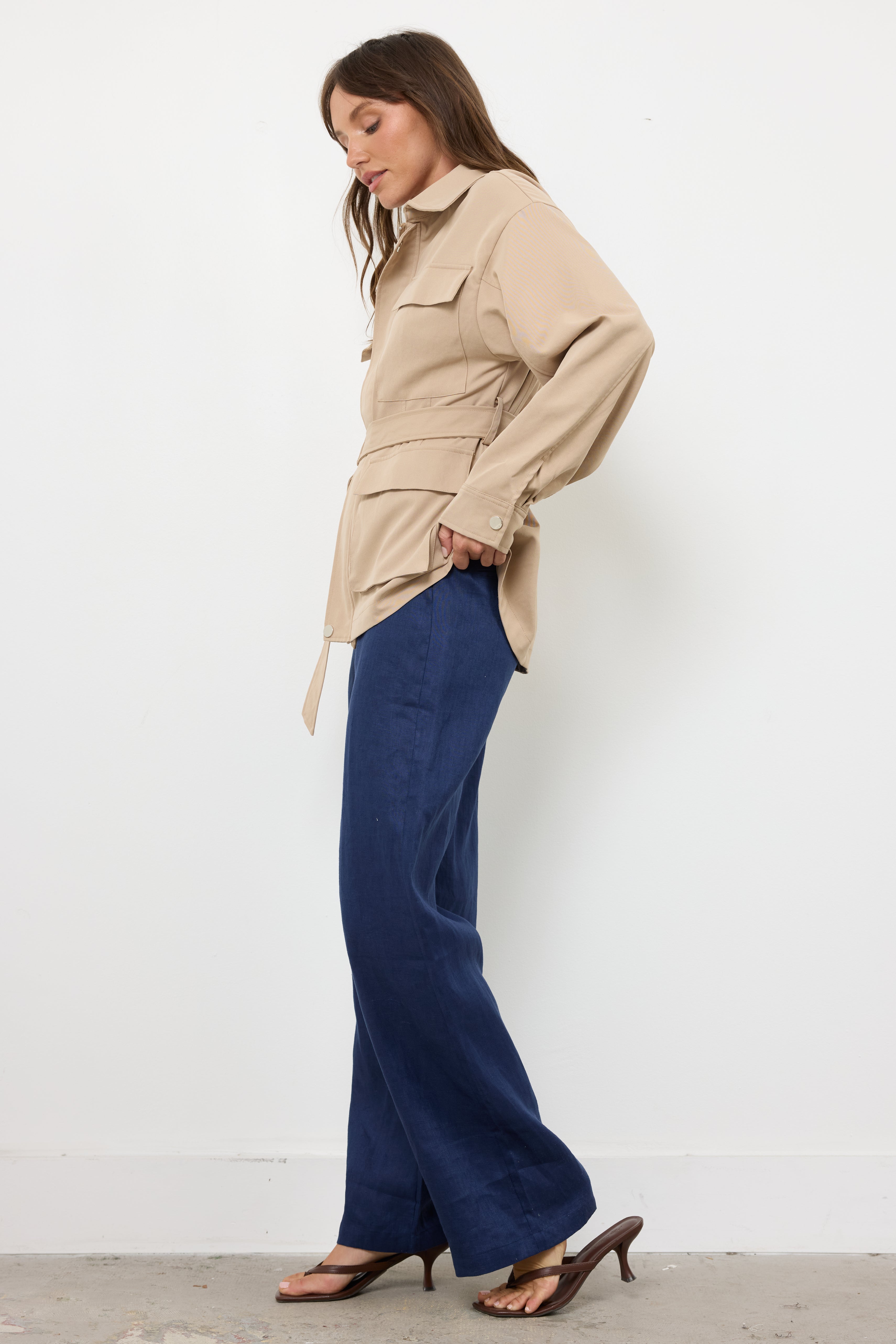 Level Up Navy Pants