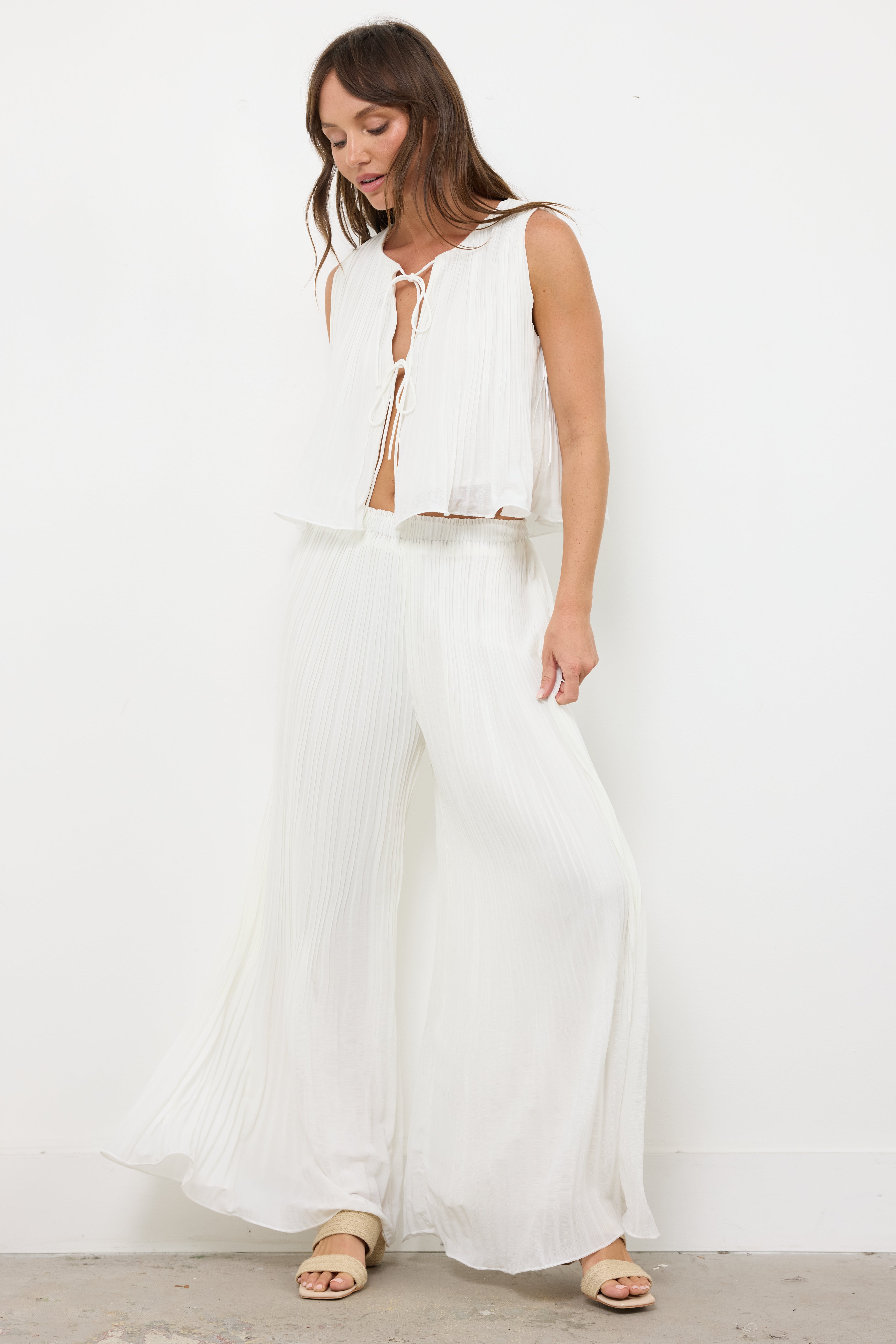 Convenient For You Off White Pants