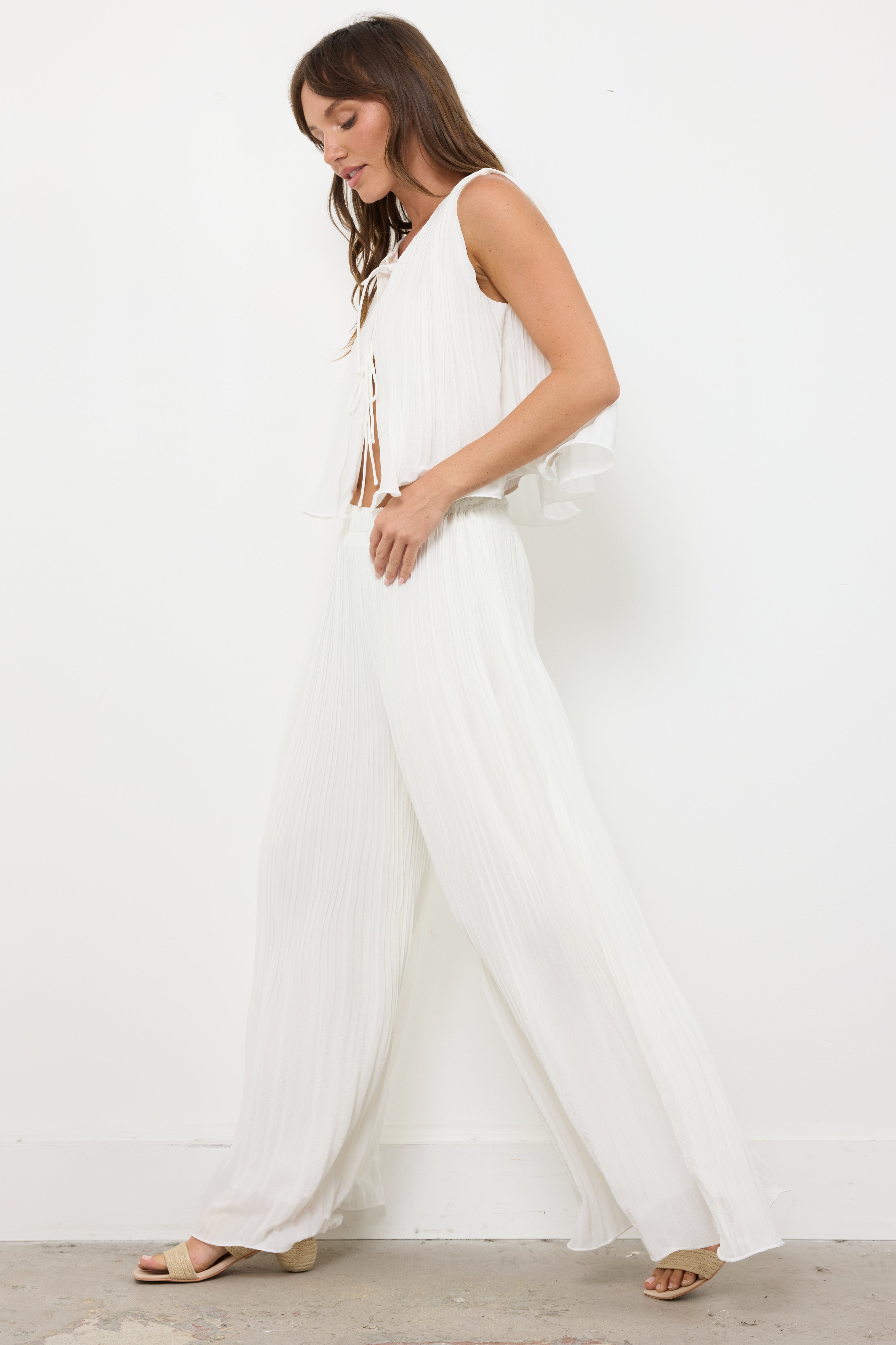 Convenient For You Off White Pants