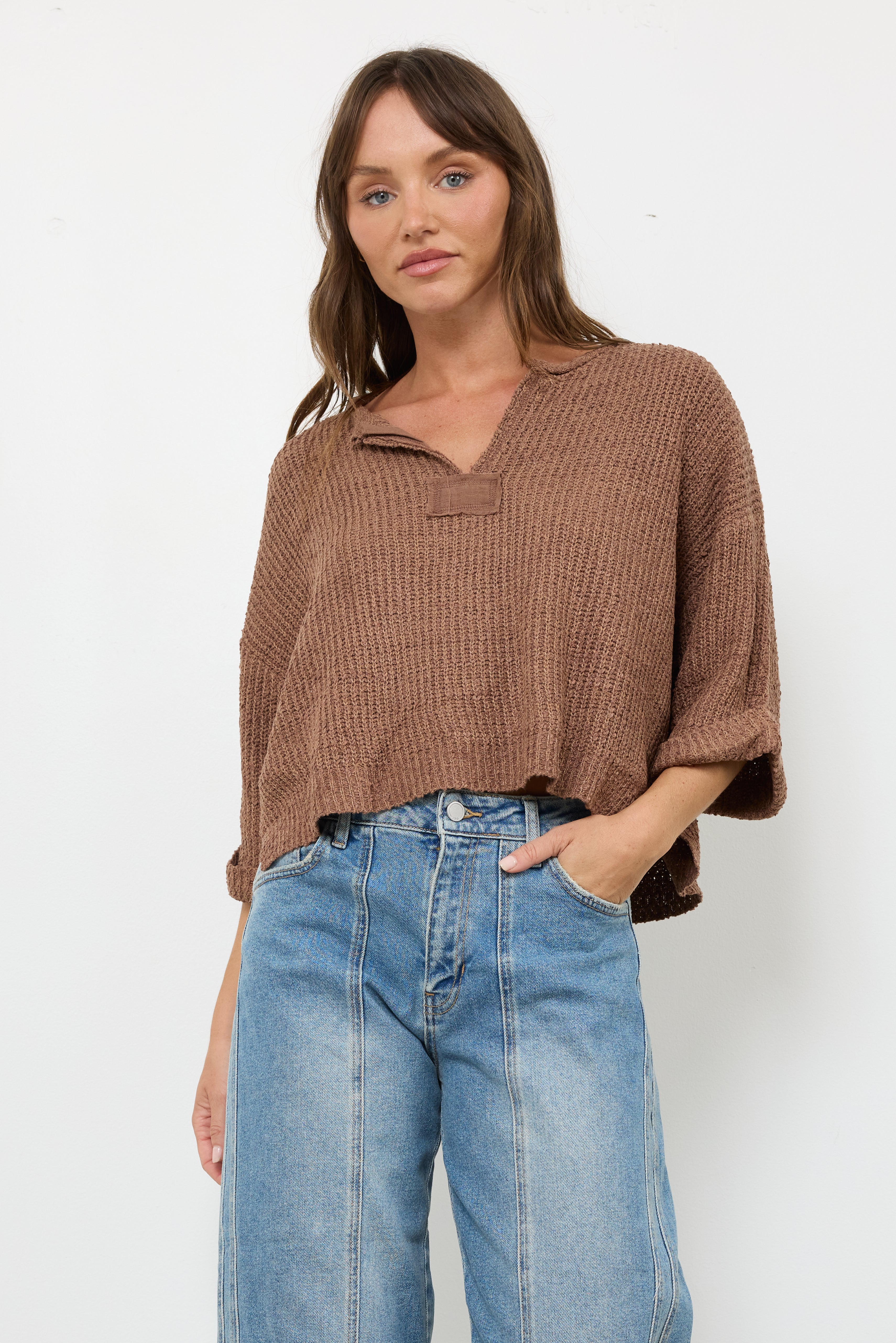 Loose The Attitude Cocoa Top