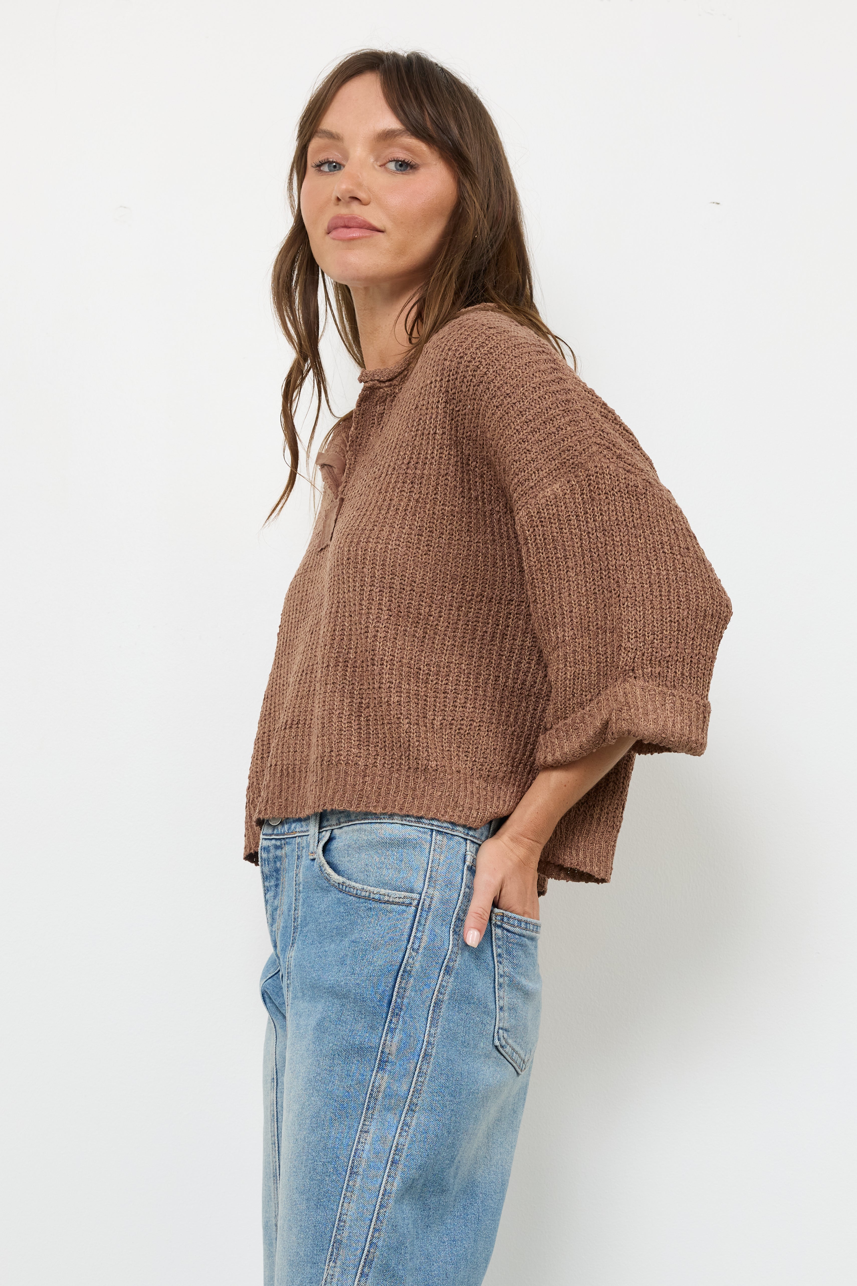 Loose The Attitude Cocoa Top