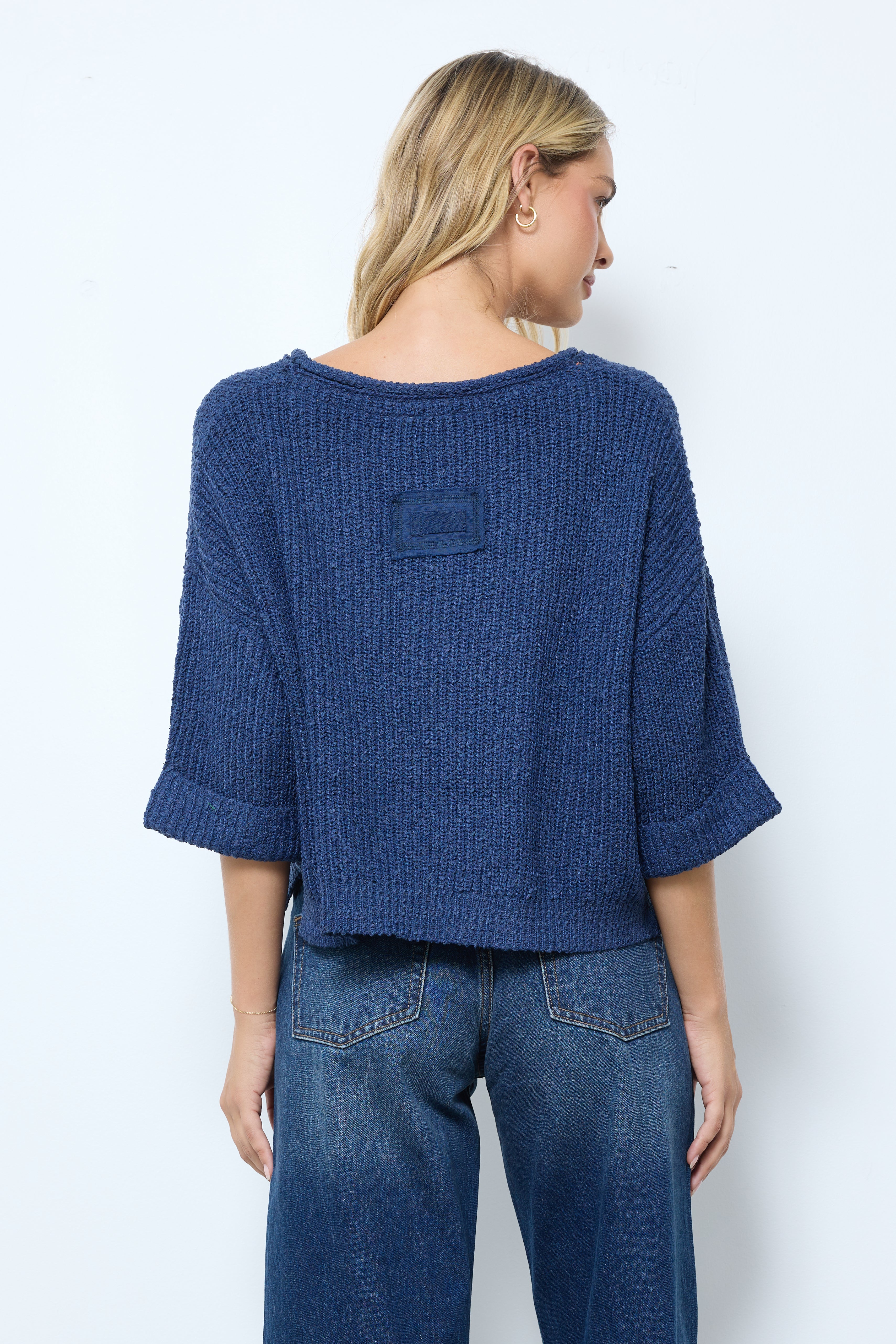 Loose The Attitude Navy Top