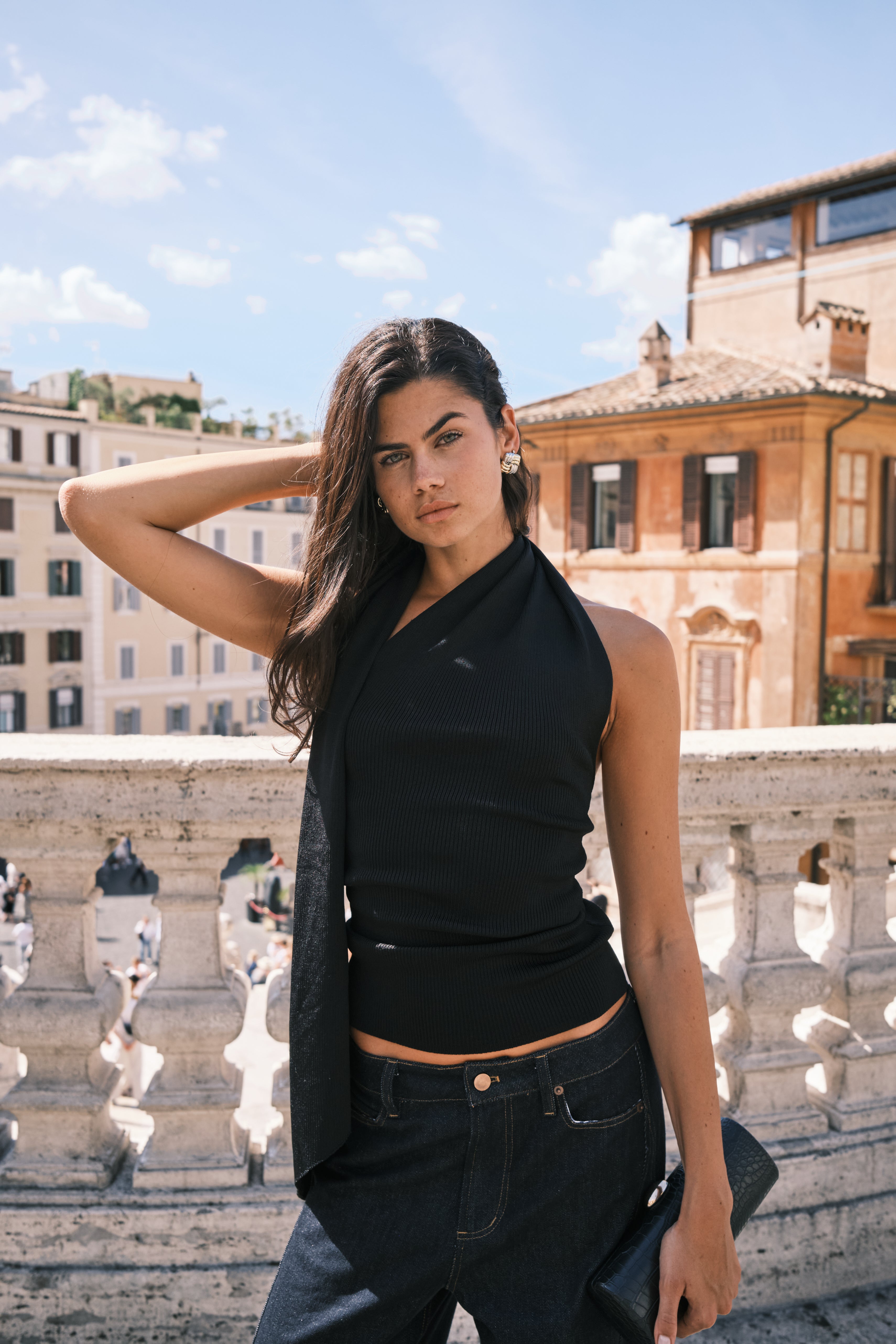 Look Up Black Top