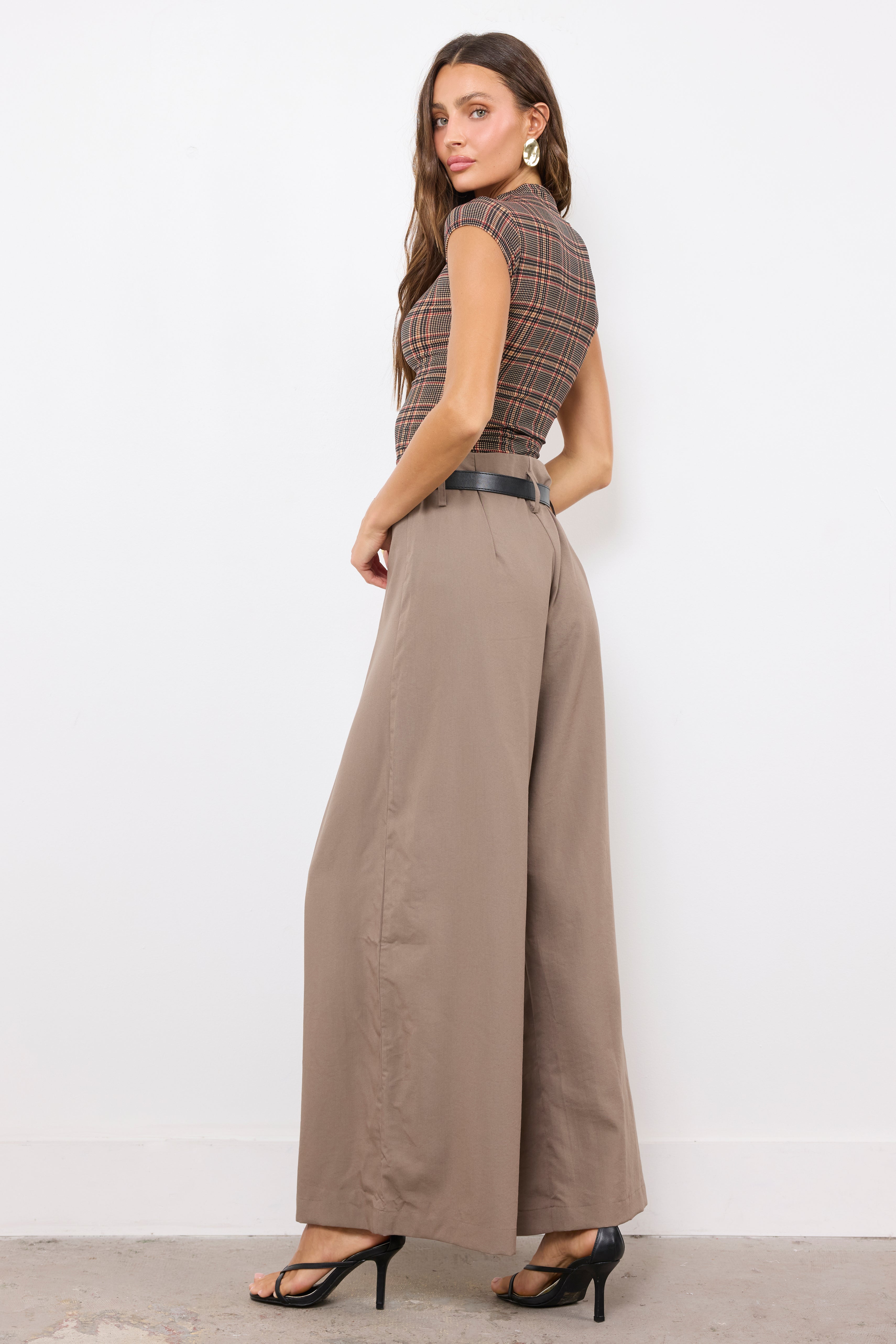 Jealous Type Dark Taupe Pants
