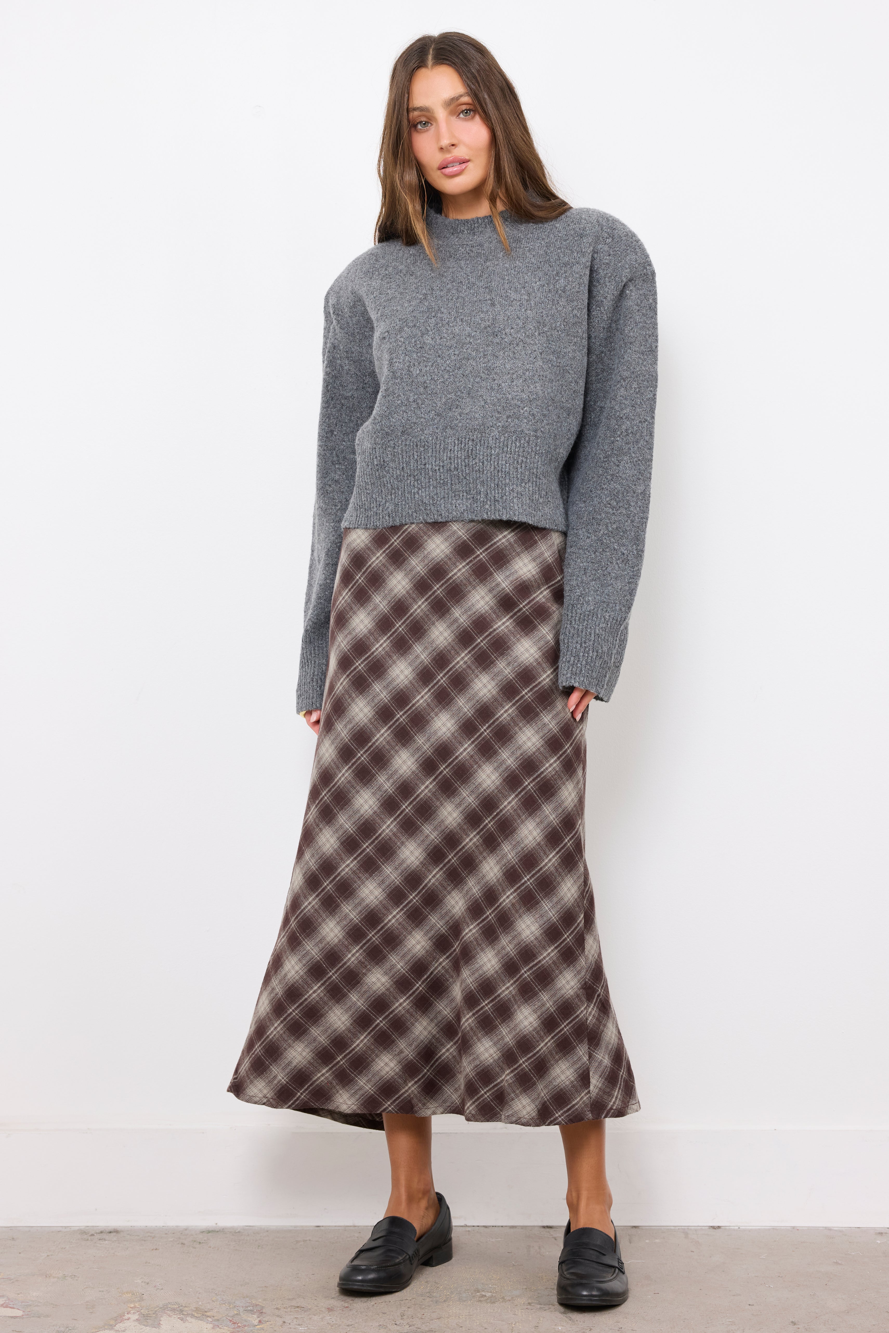Favorite Daughter Brown Skirt