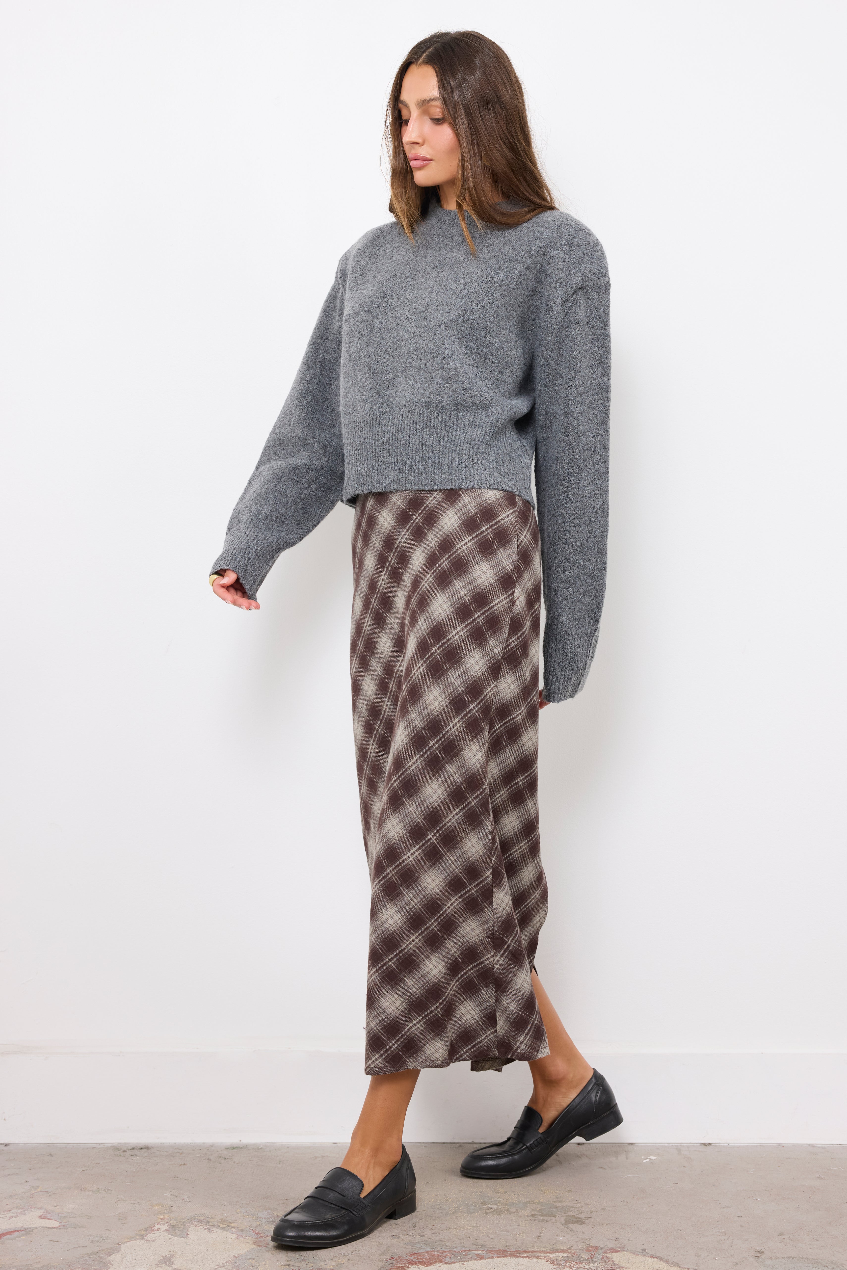 Favorite Daughter Brown Skirt