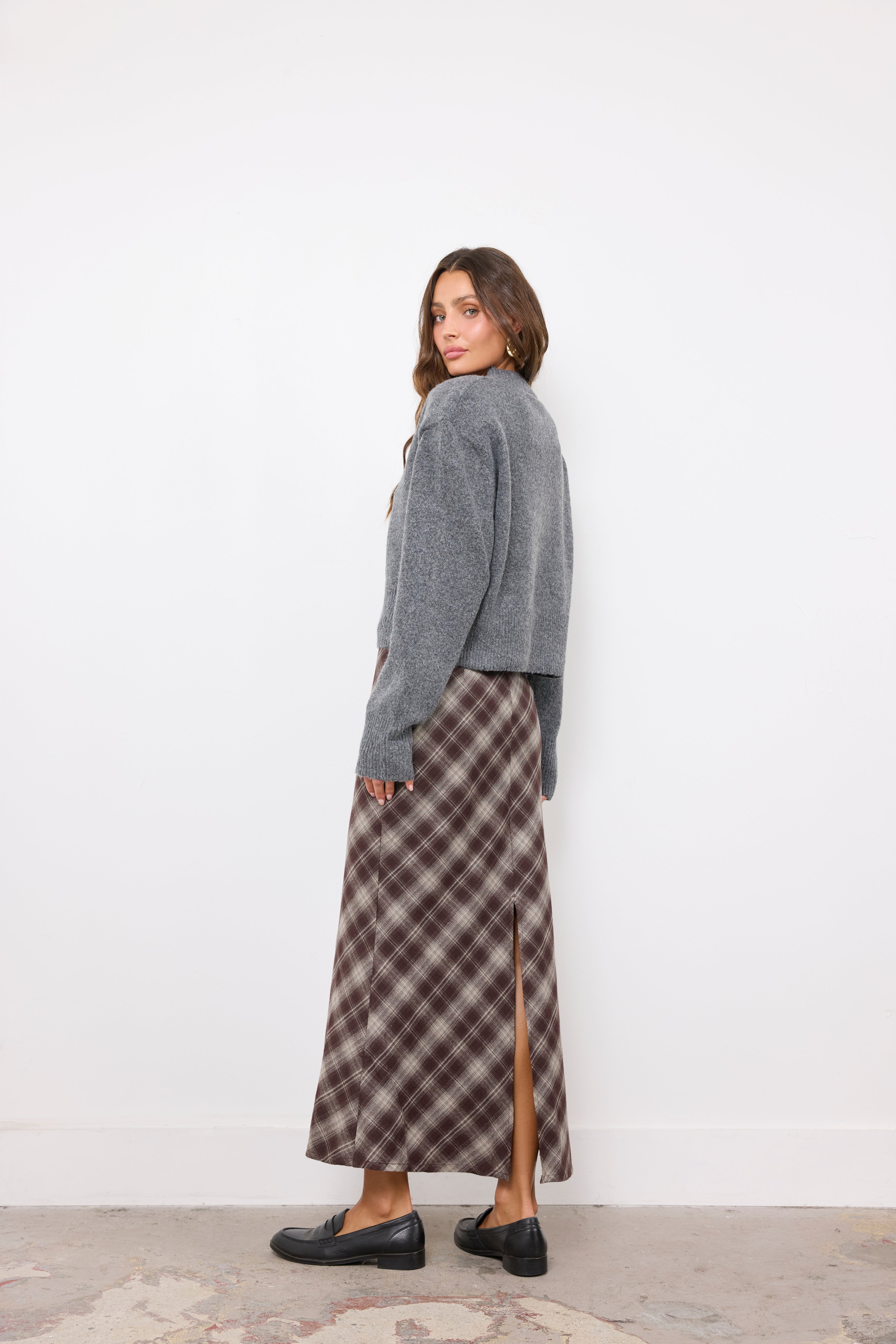 Favorite Daughter Brown Skirt