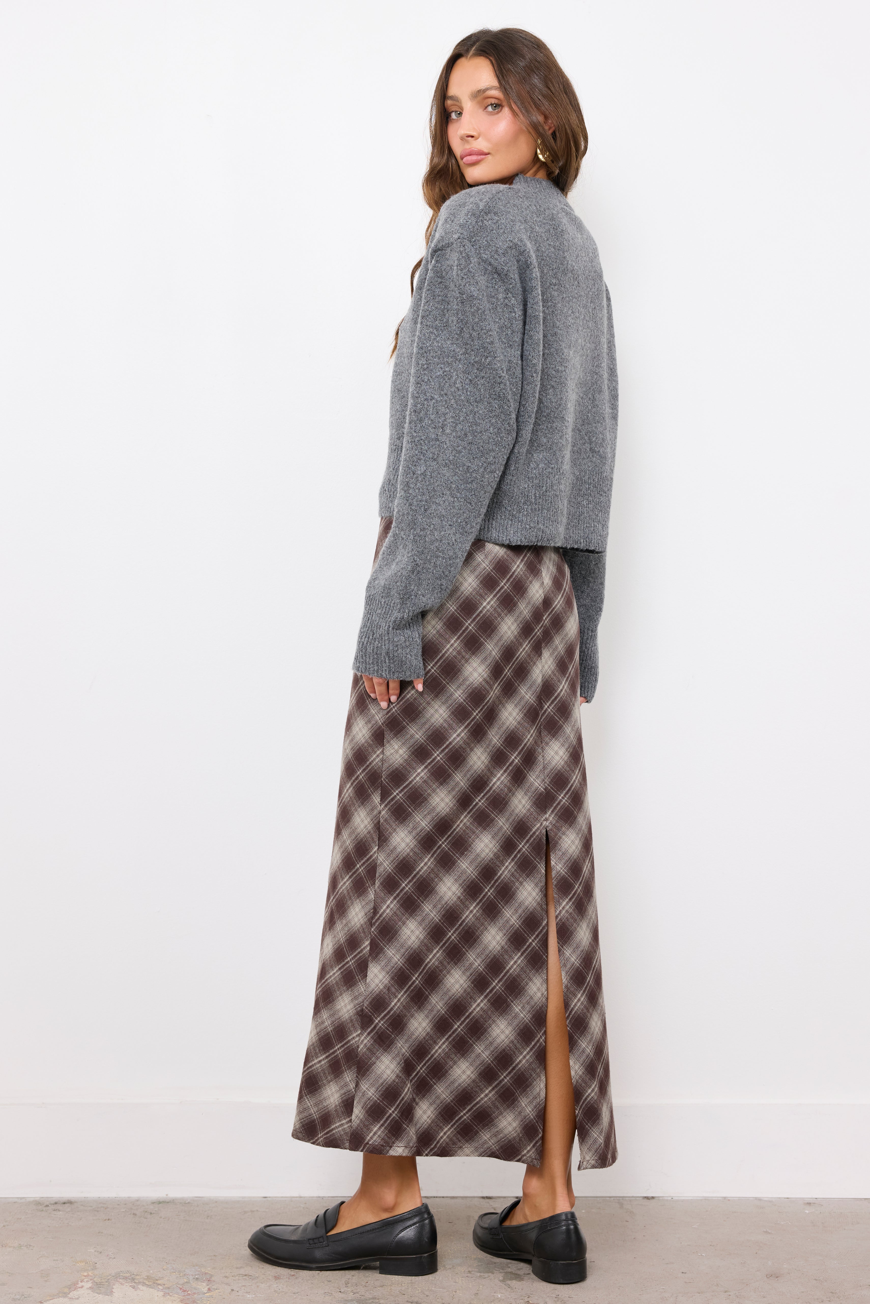 Favorite Daughter Brown Skirt