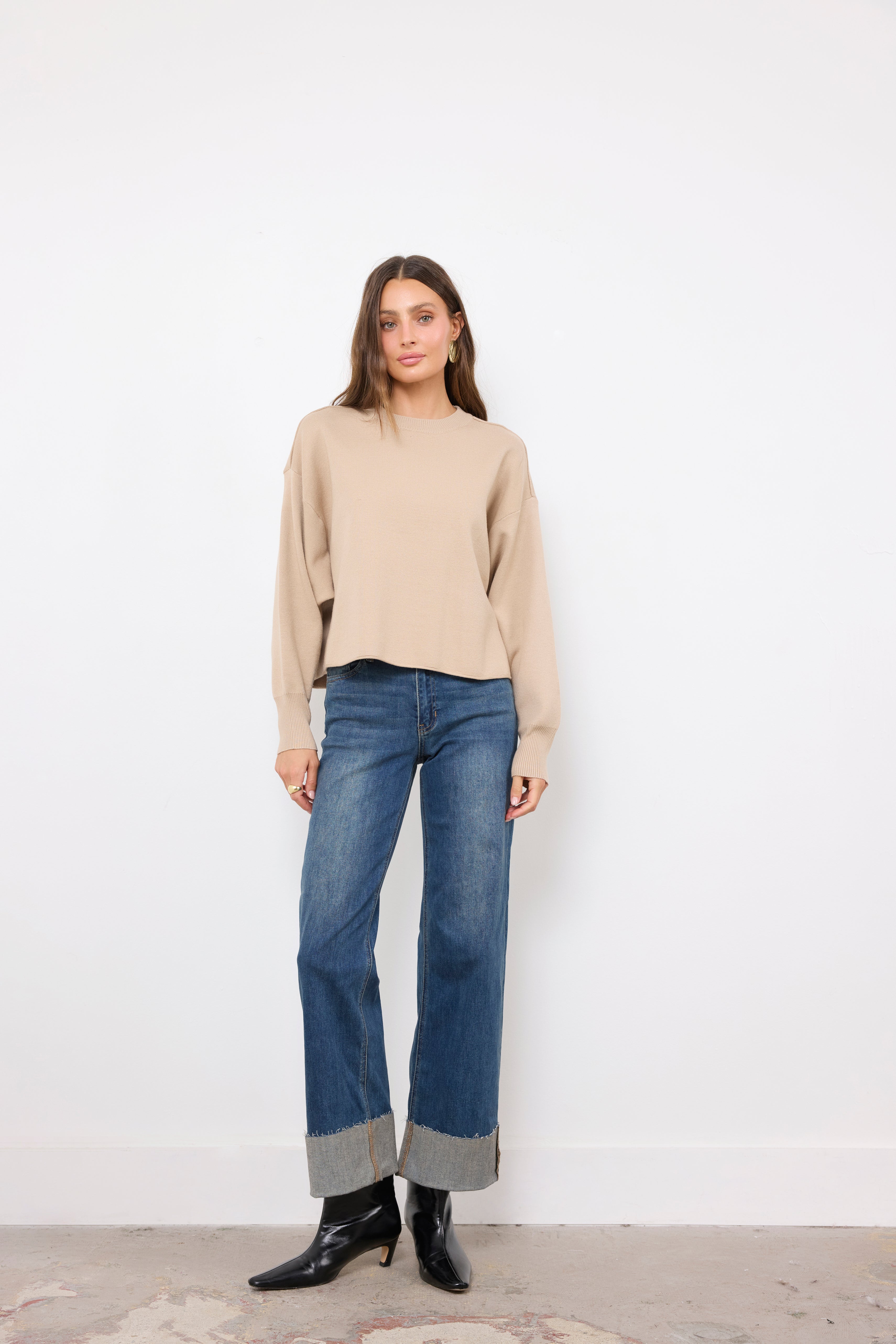 Sabrina Dark Denim Jeans