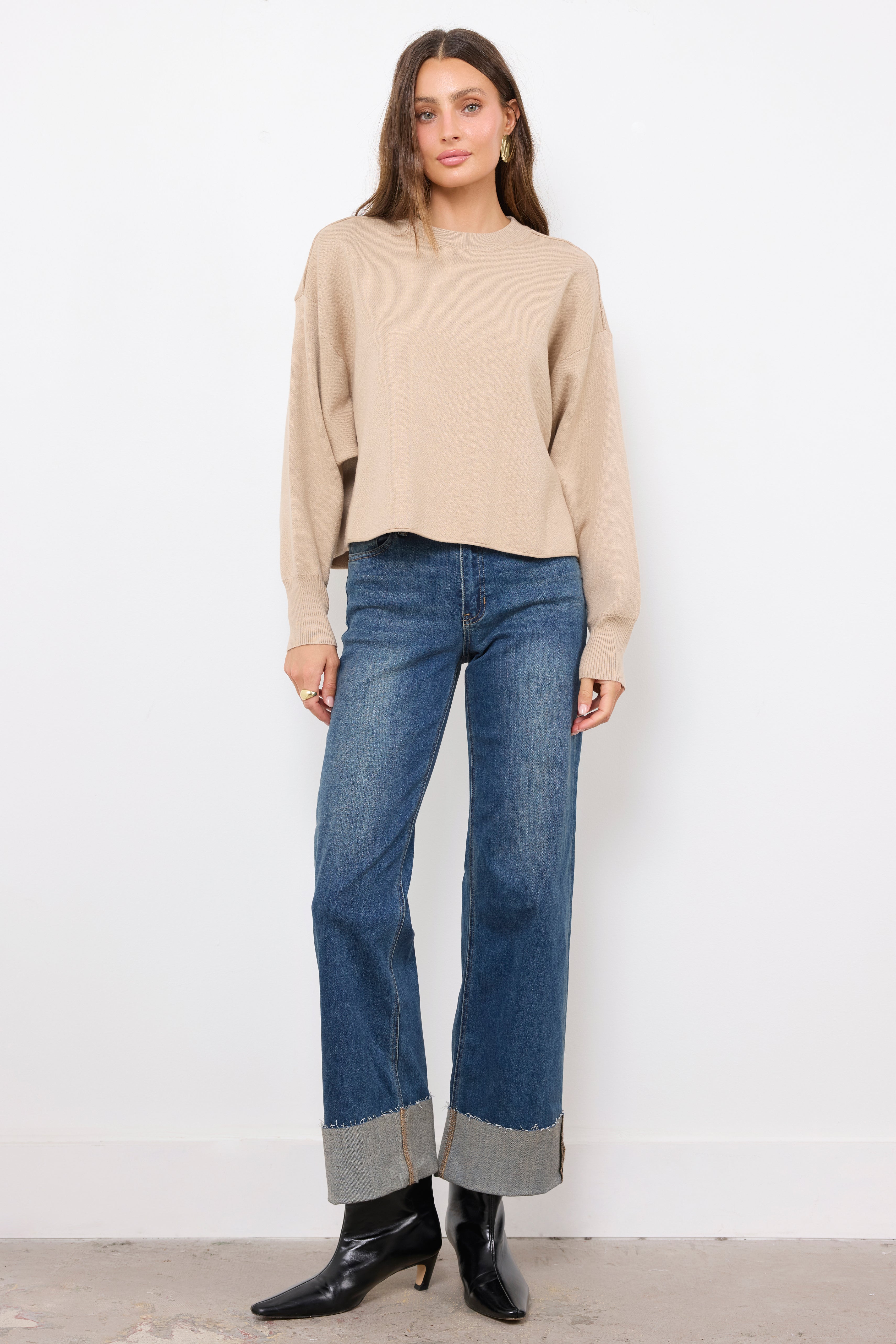 Sabrina Dark Denim Jeans