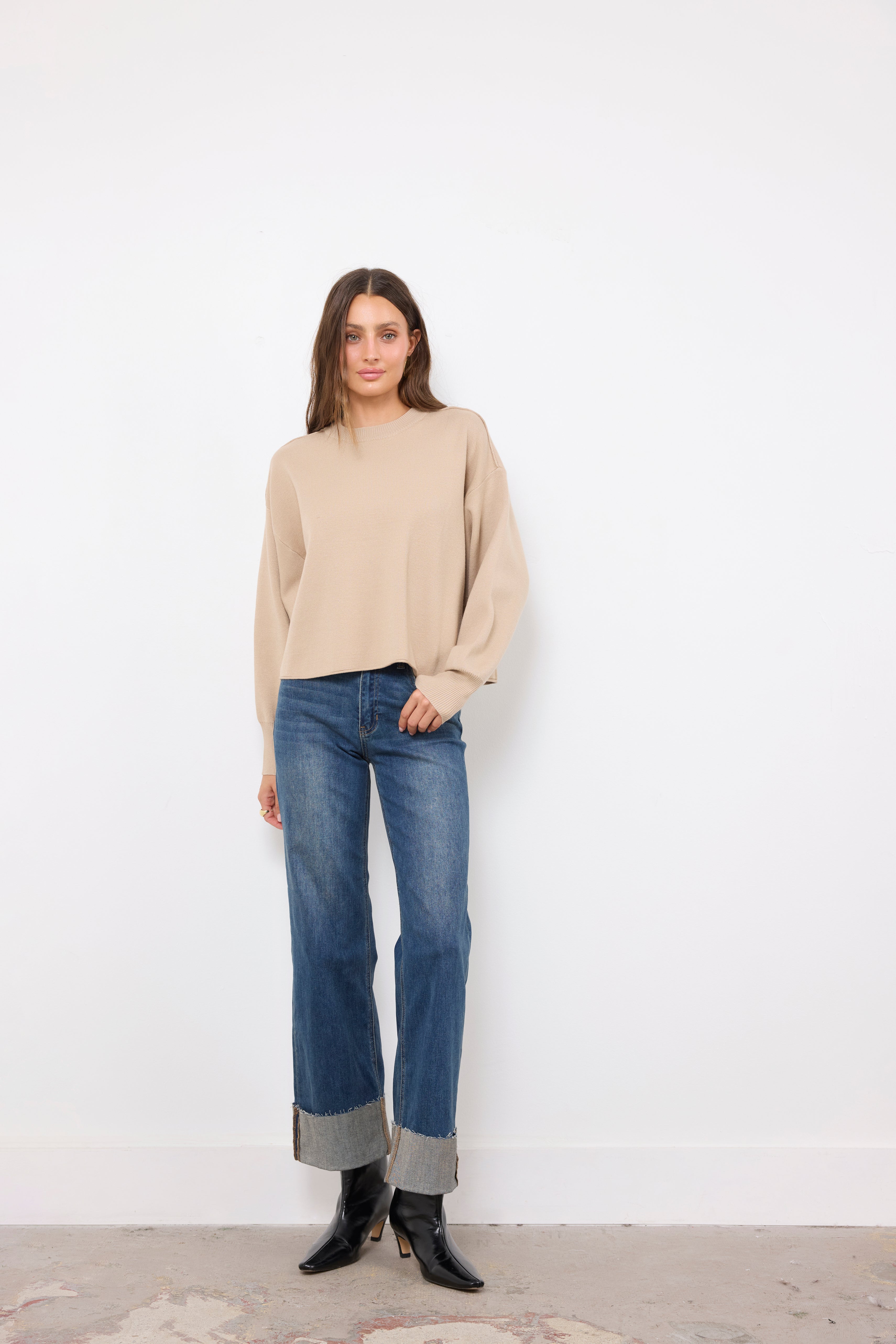 Sabrina Dark Denim Jeans