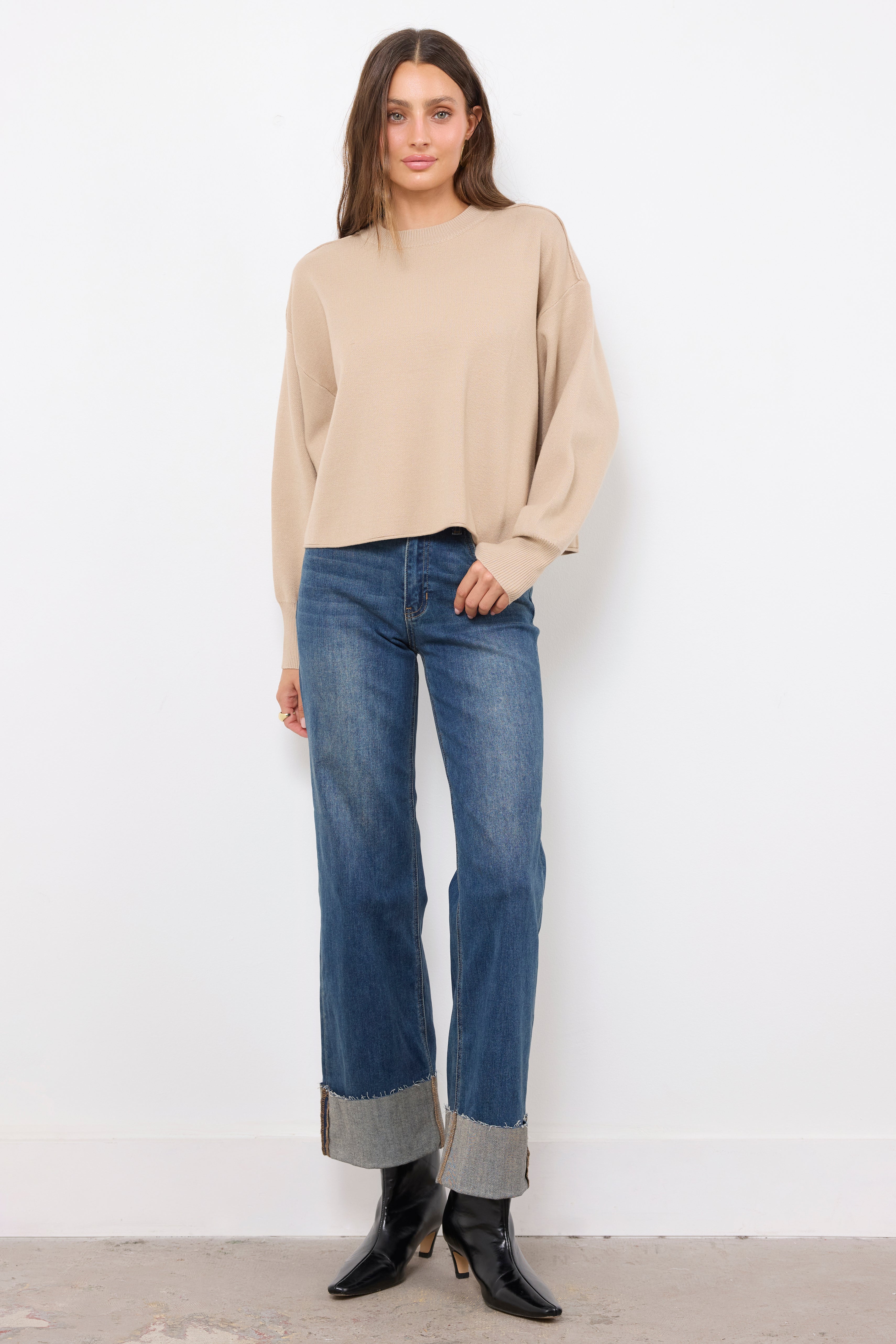 Sabrina Dark Denim Jeans