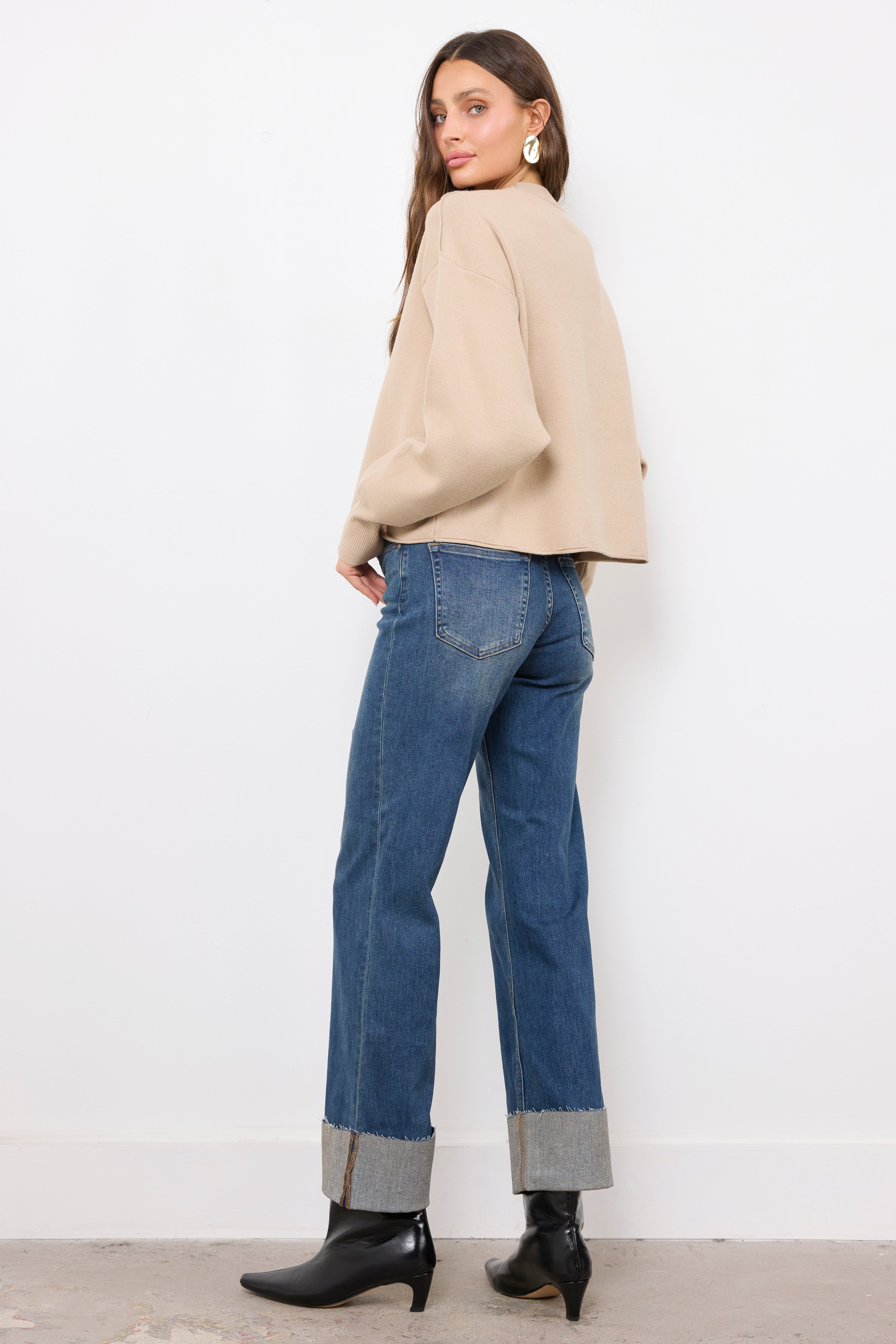 Sabrina Dark Denim Jeans