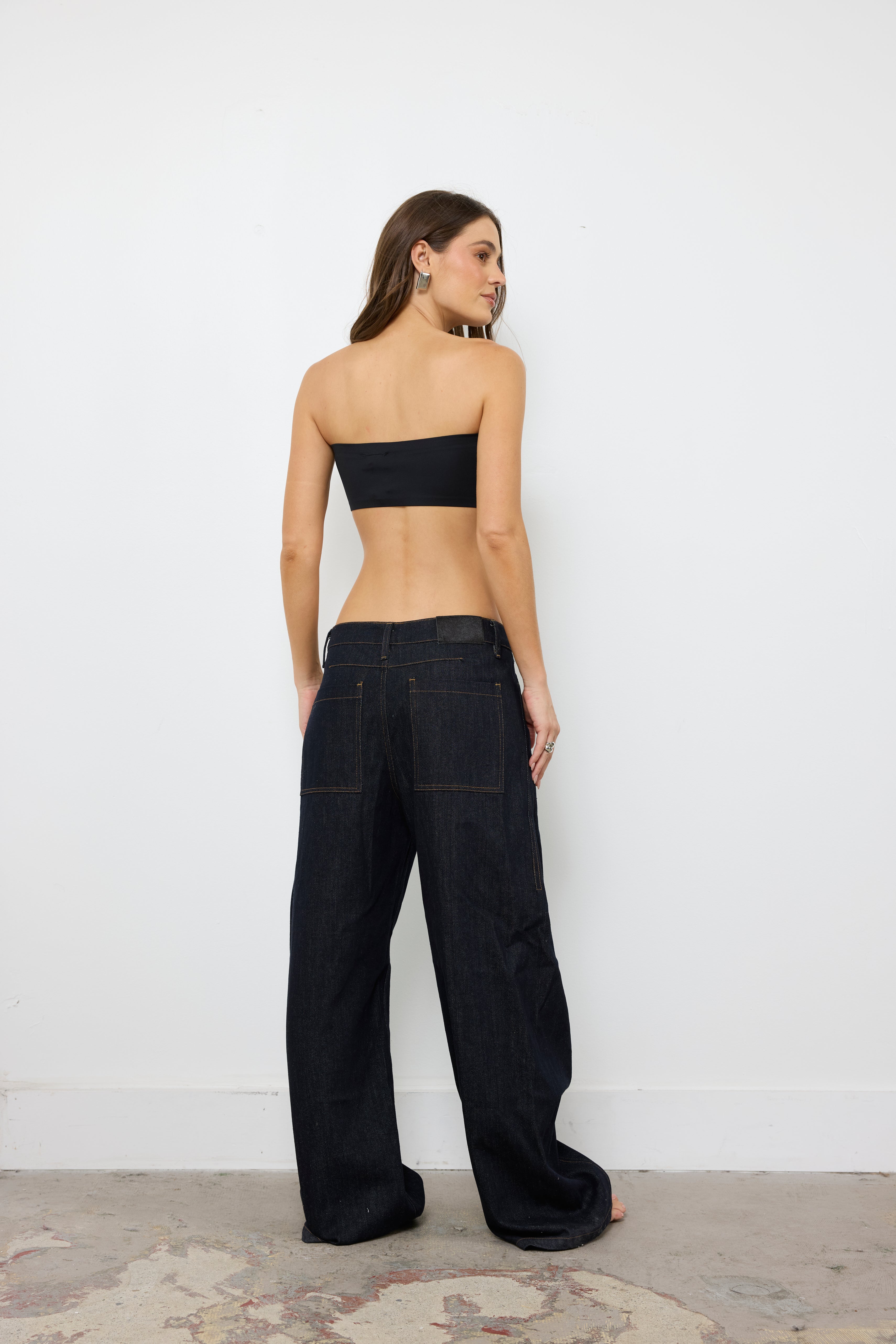 Naomi Black Bandeau Top