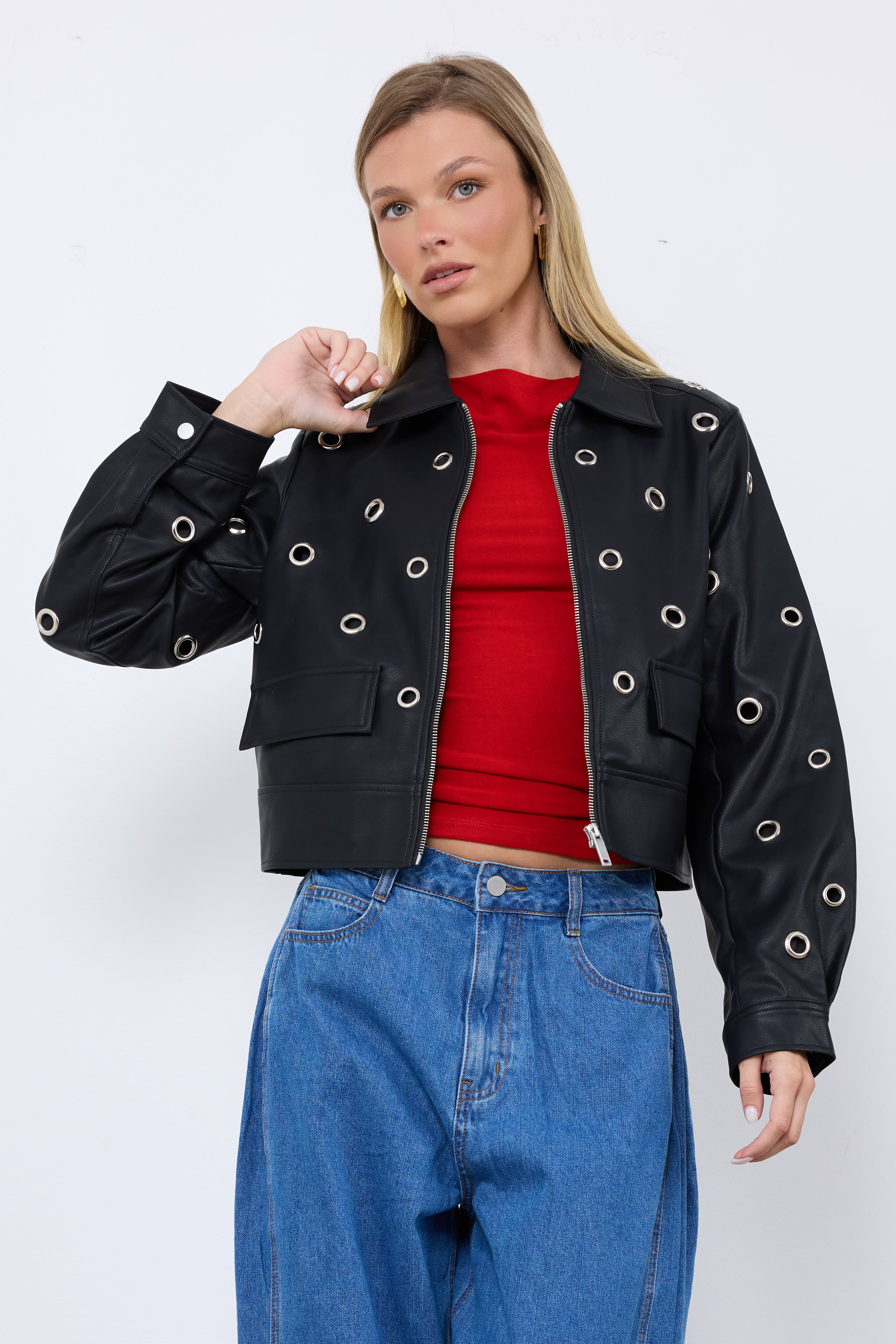 Hole In One Black Jacket