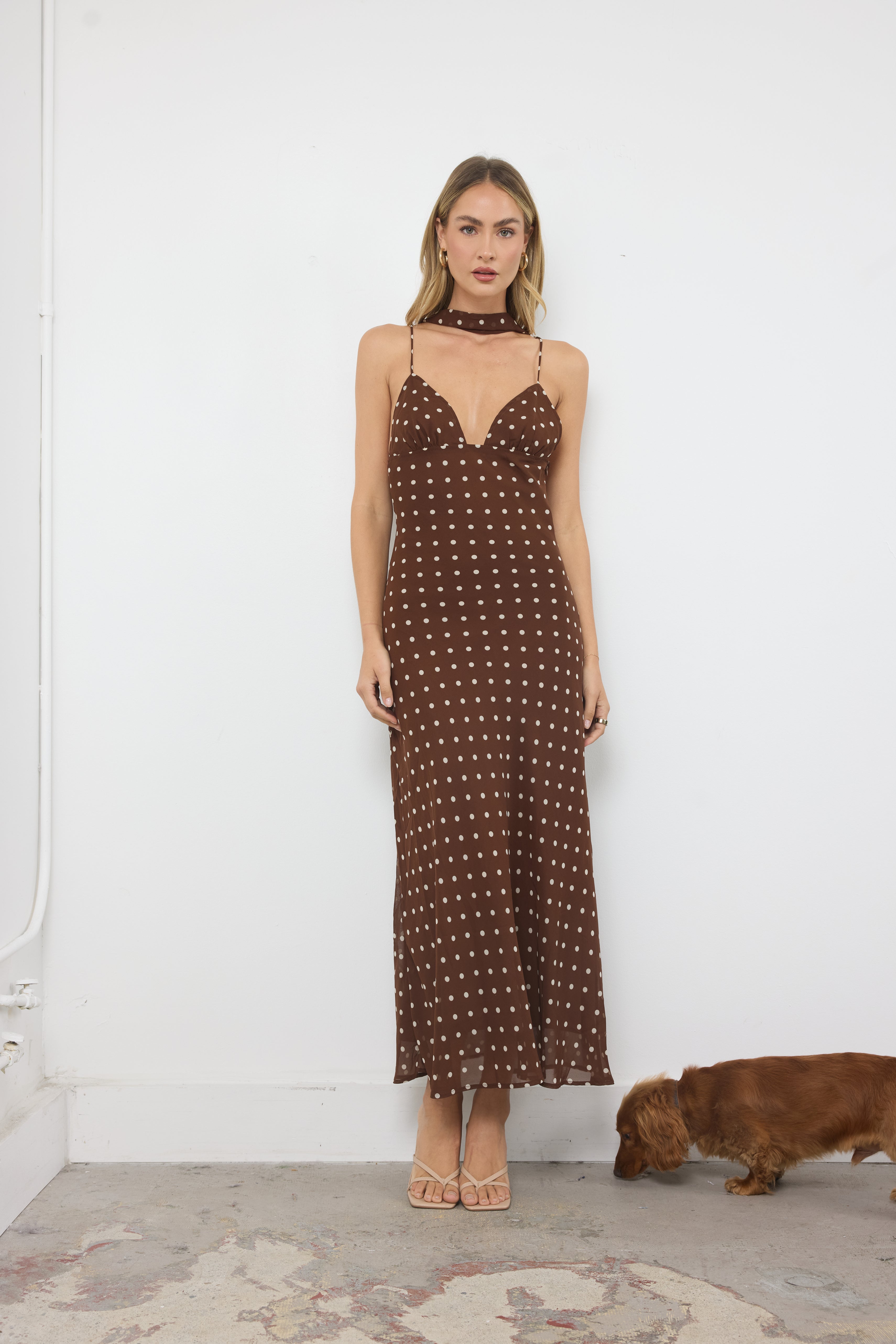 About Last Year Brown Dress