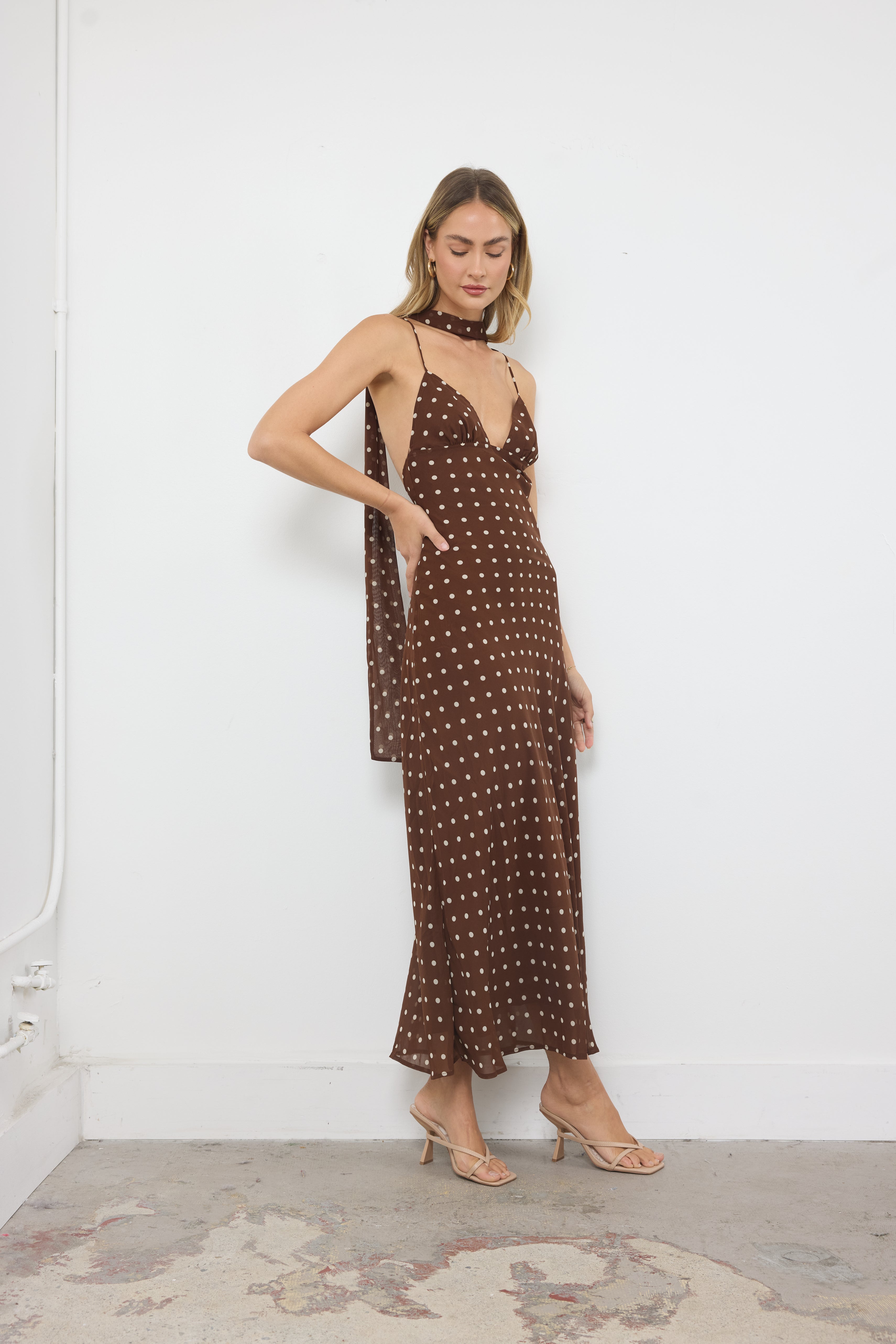 About Last Year Brown Dress