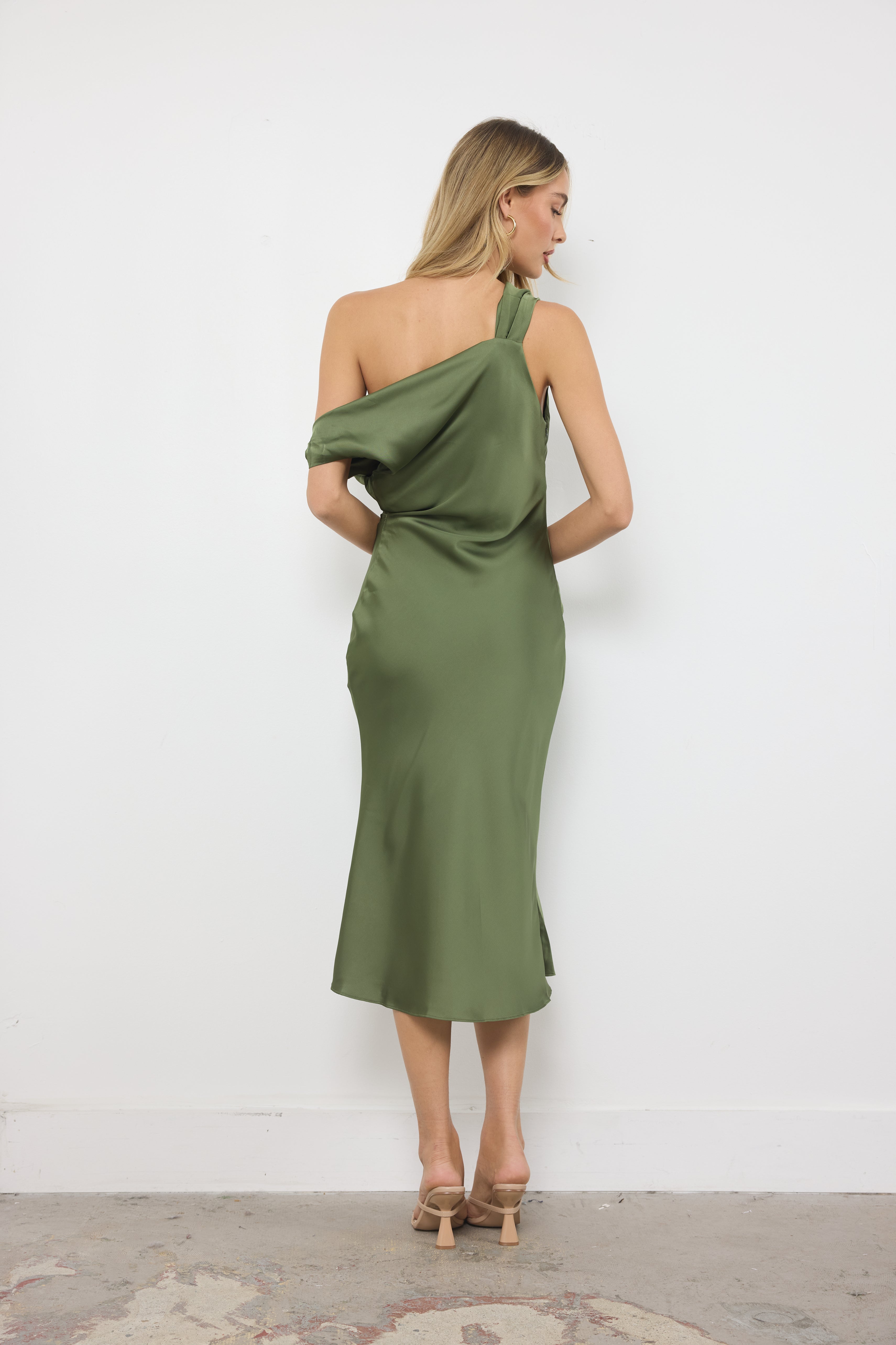 I've Seen It Green Tea Maxi Dress