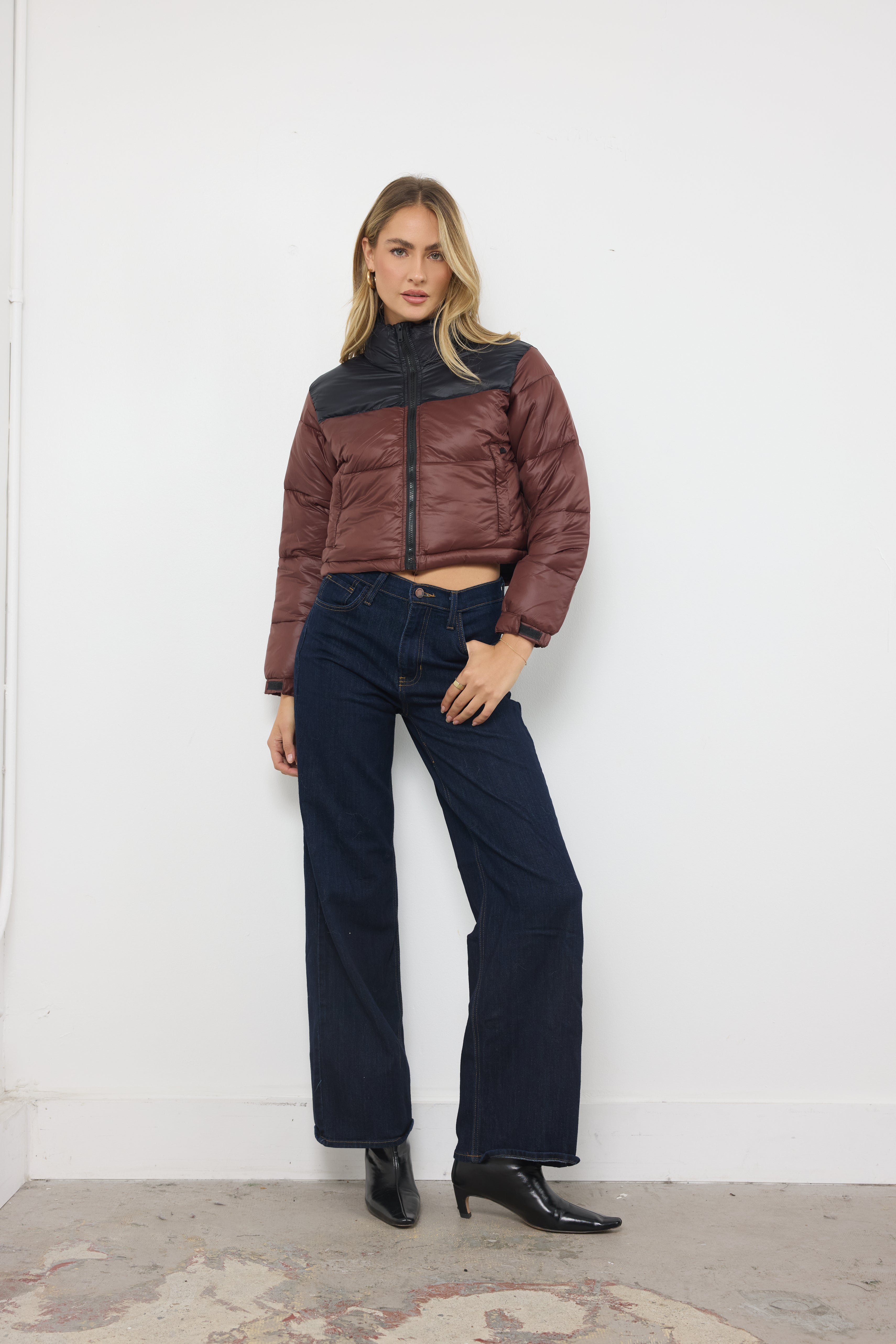 Up North Brown/Black Jacket