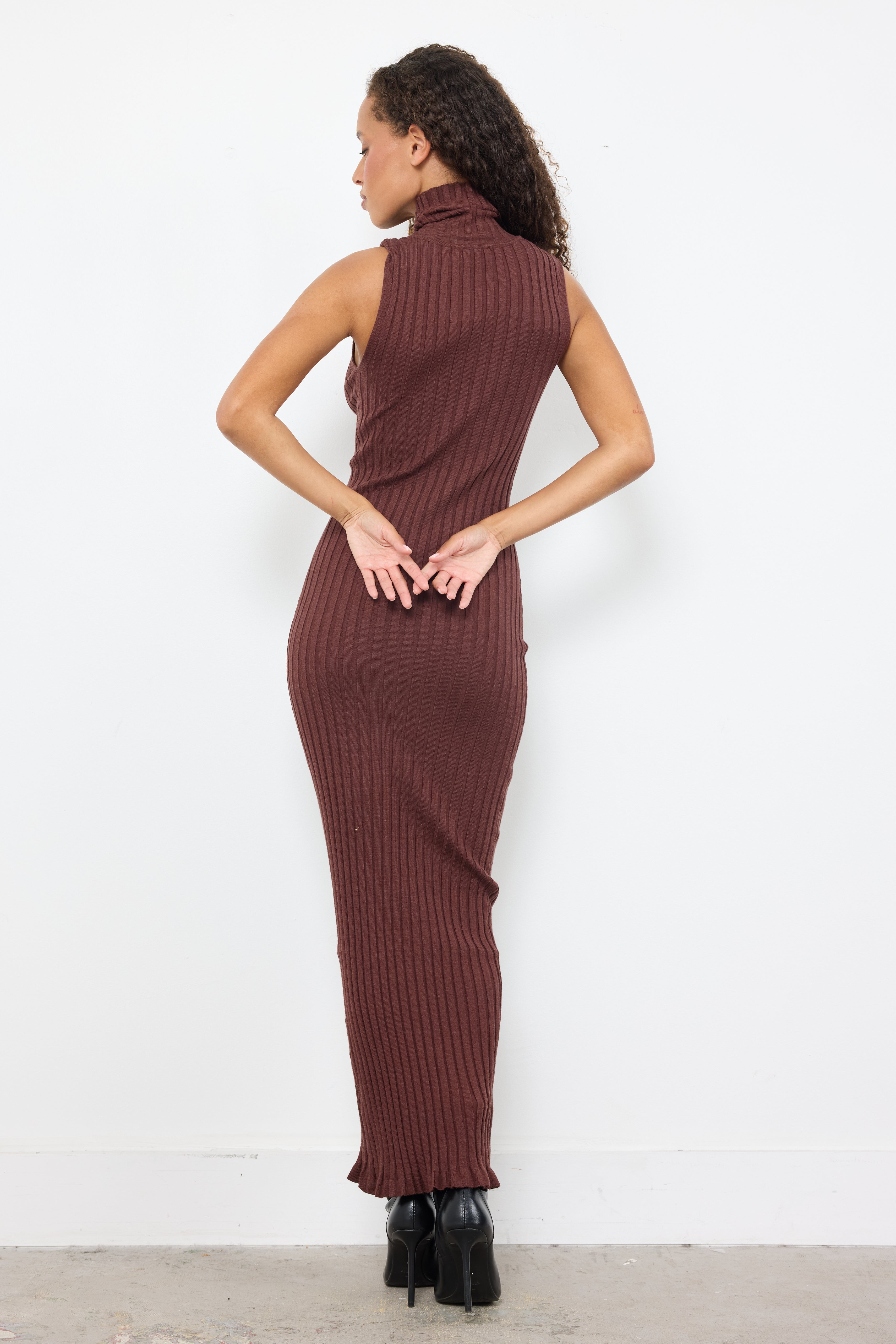 Wine O Clock Chocolate Dress