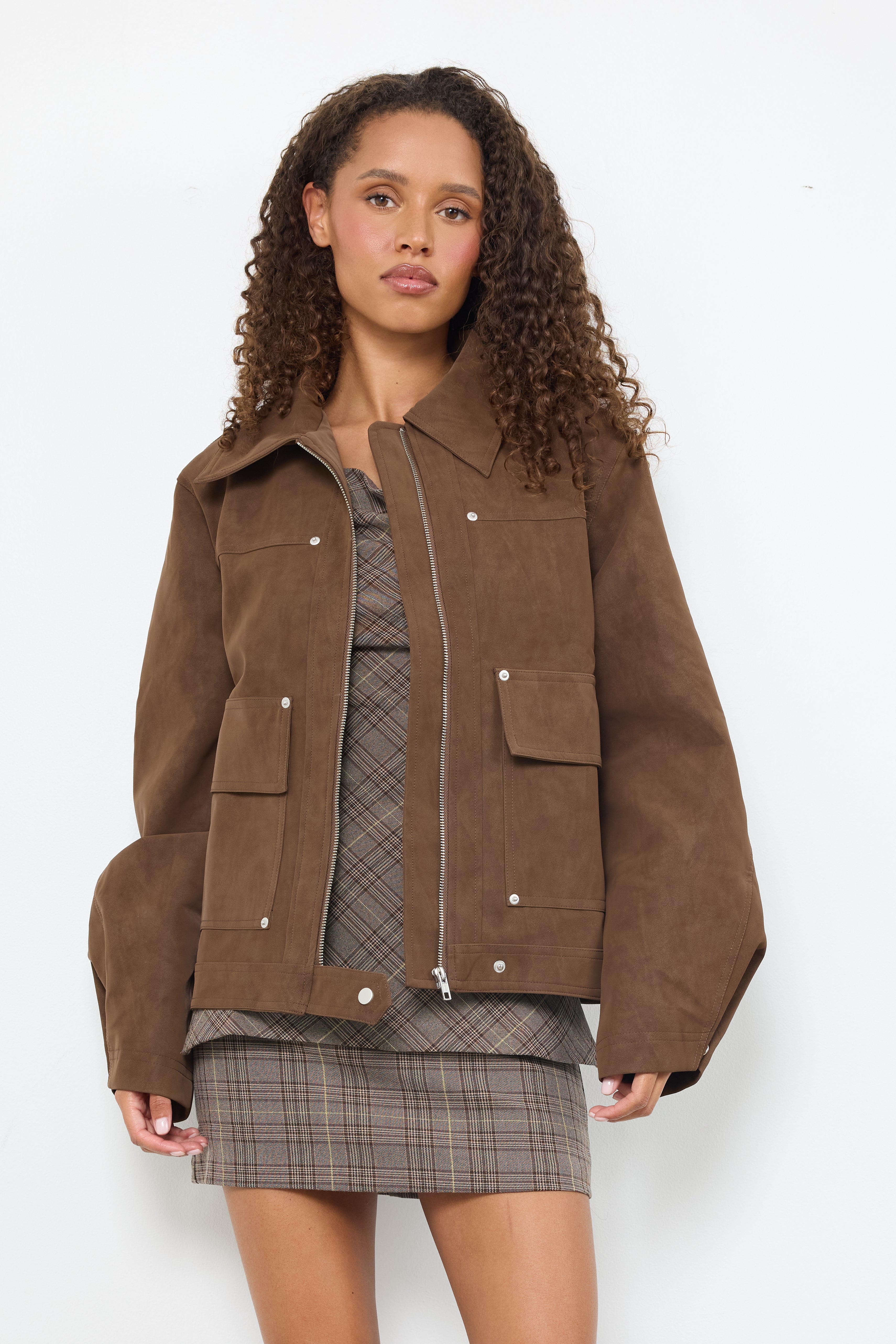 What I'm About Brown Jacket