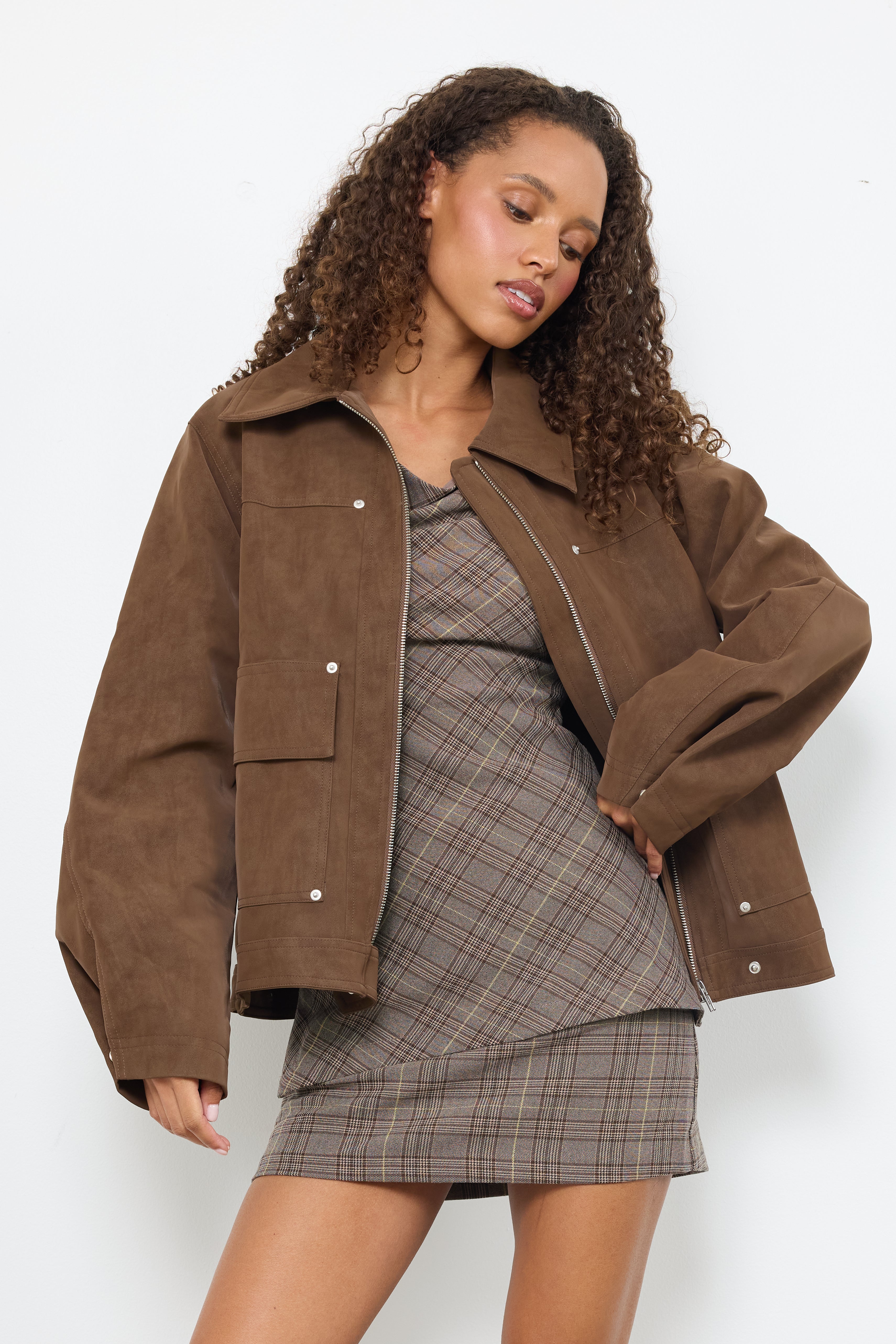 What I'm About Brown Jacket