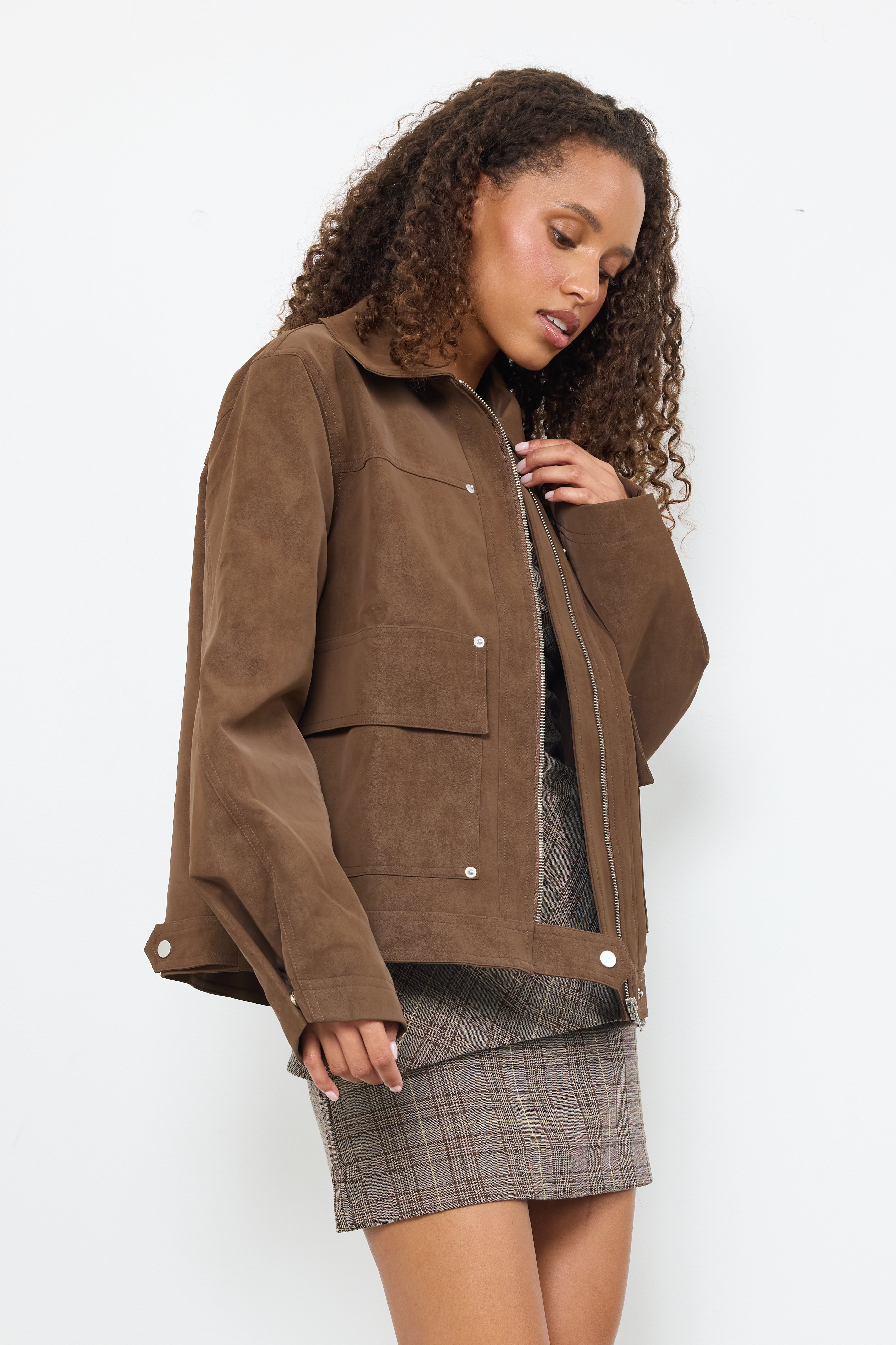 What I'm About Brown Jacket
