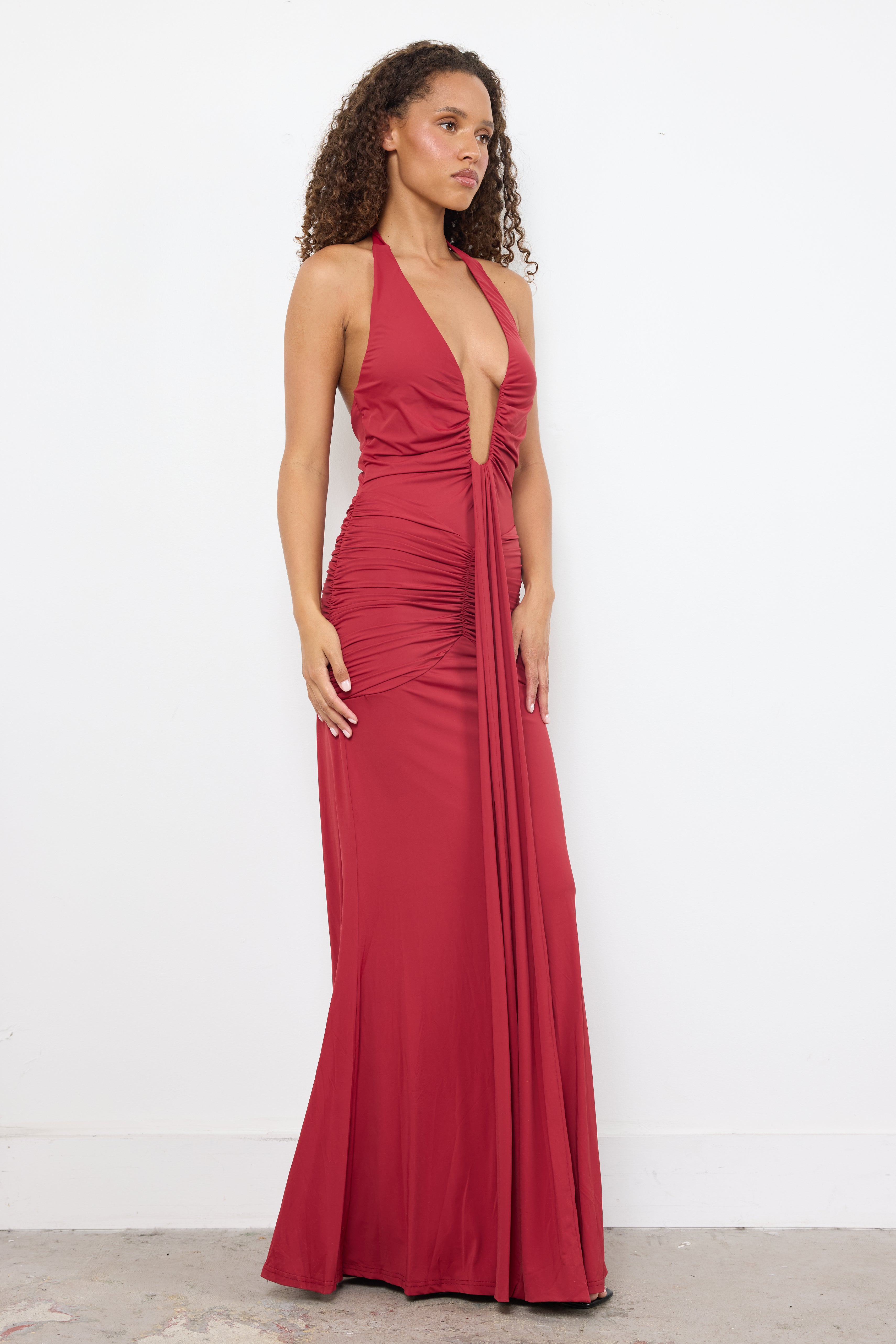 Where's My Invoice Wine Dress