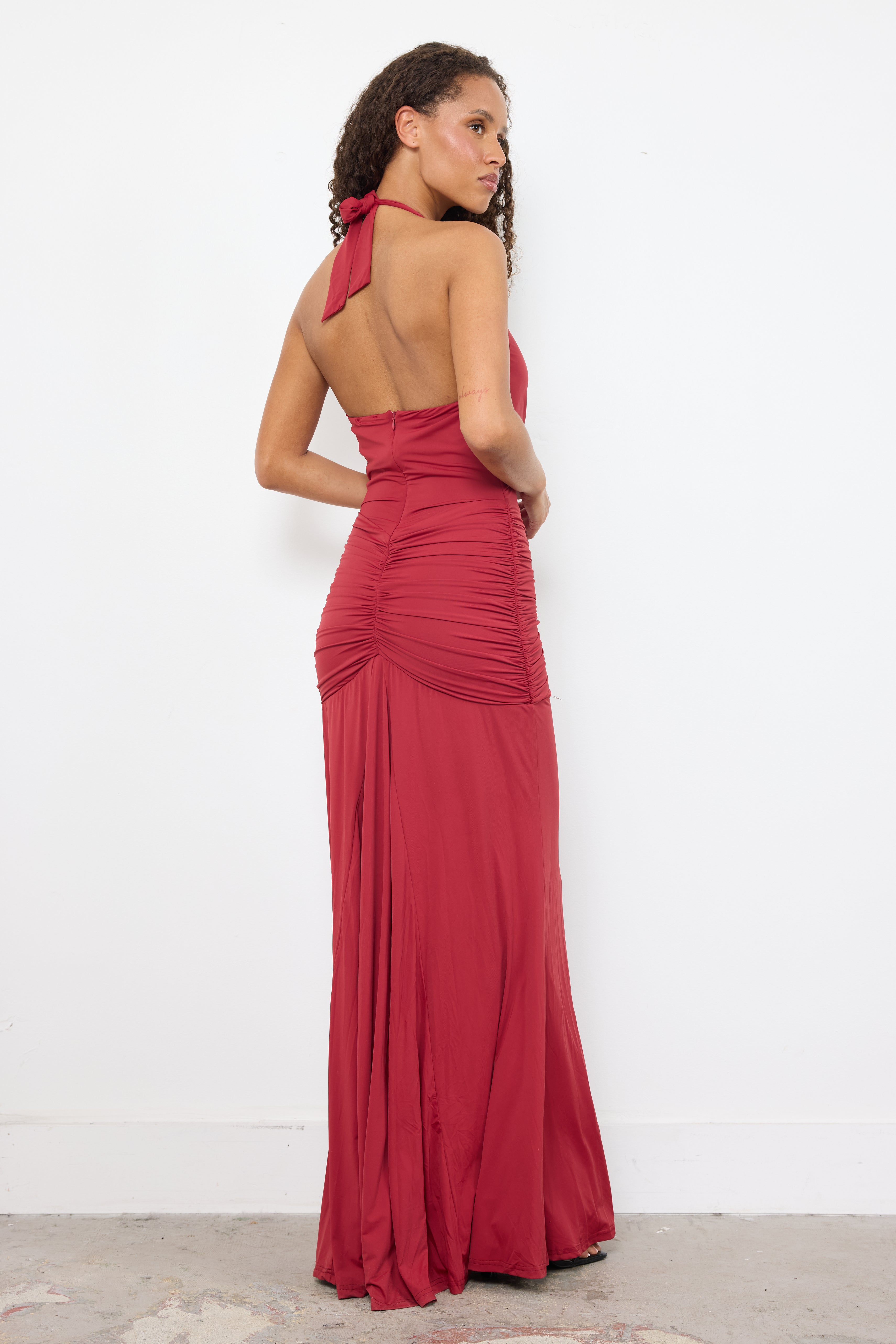 Where's My Invoice Wine Dress