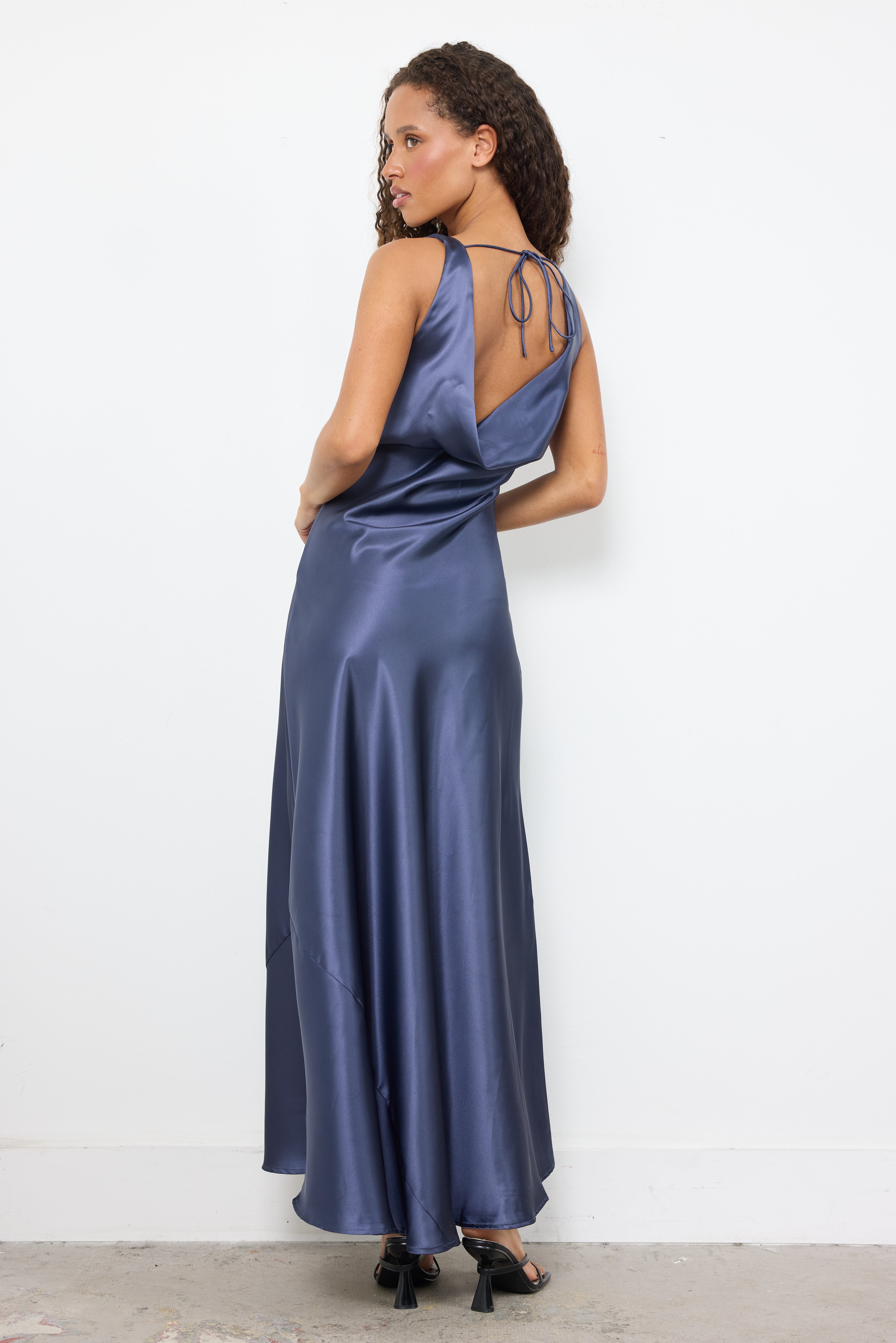 Sleepless Night Navy Dress