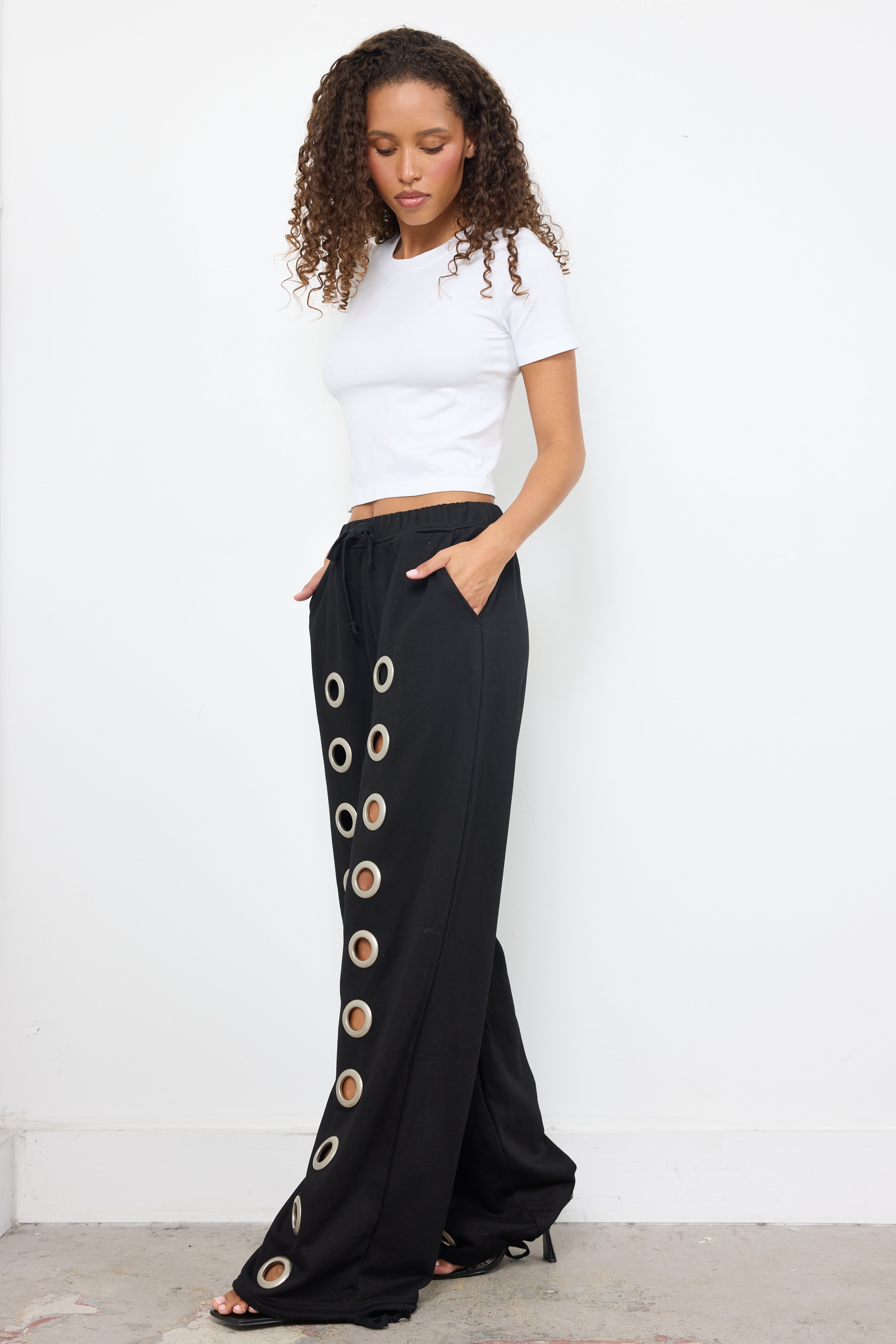 Cheerio Mate Black Pants