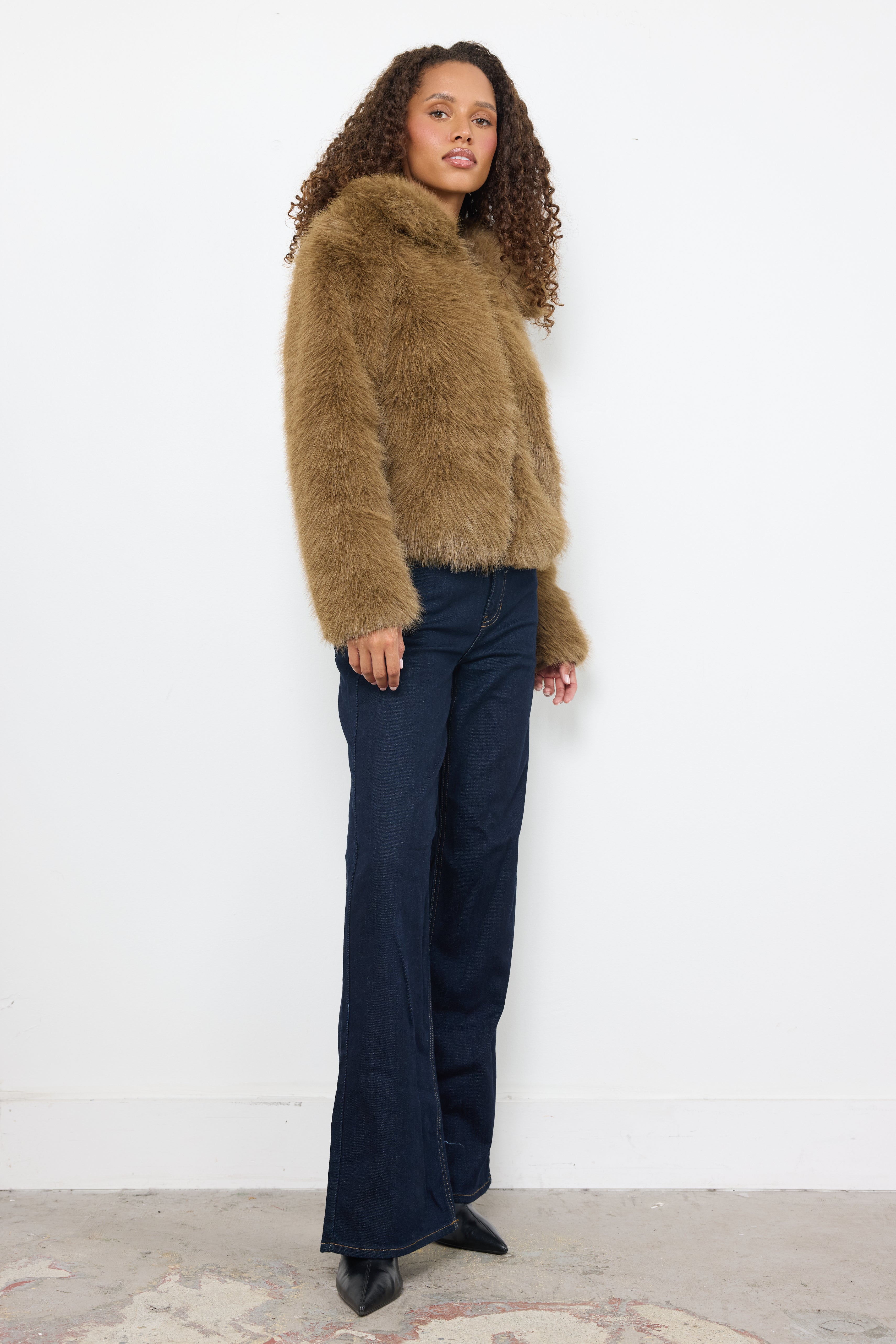 Not Fur You Brown Jacket