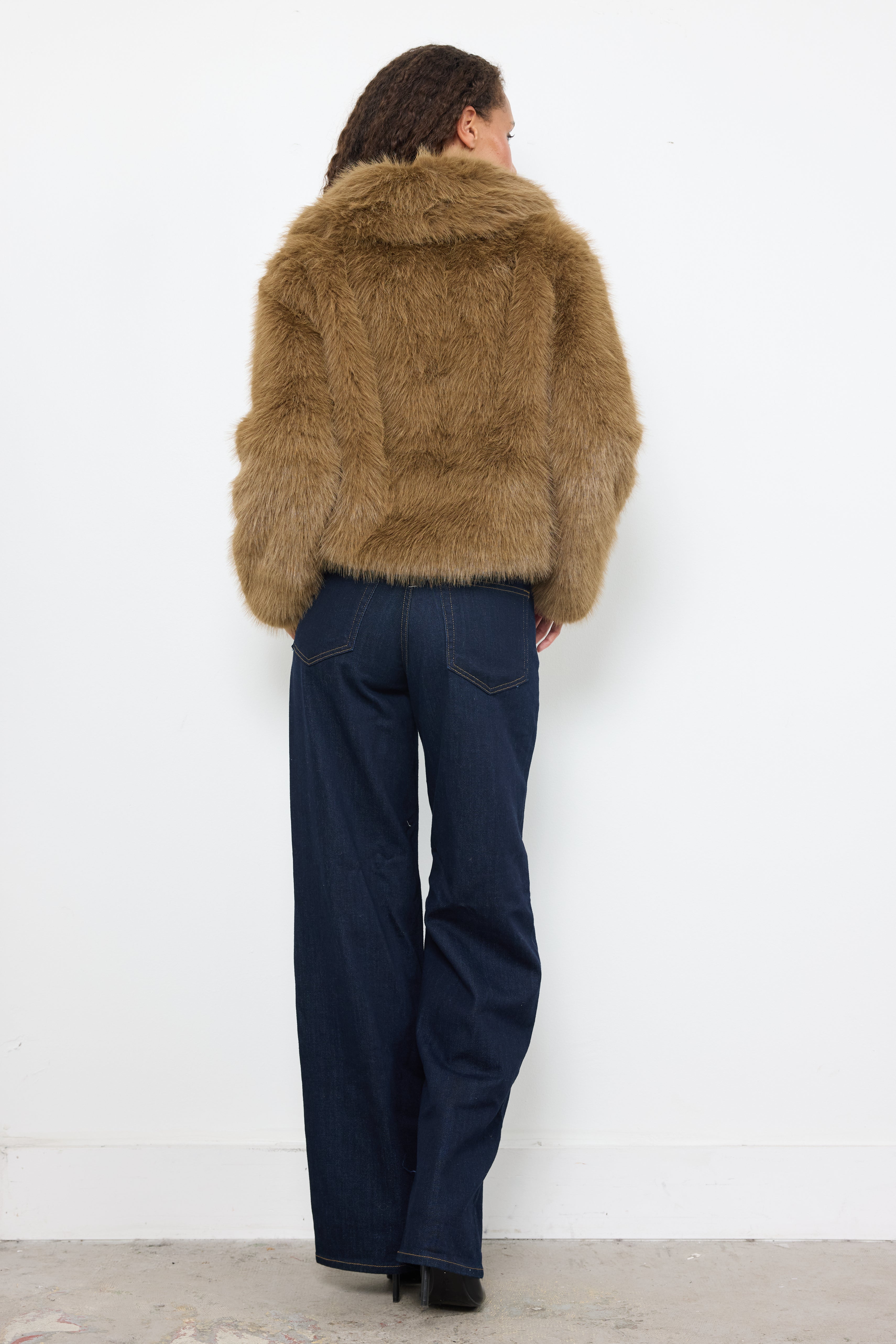 Not Fur You Brown Jacket