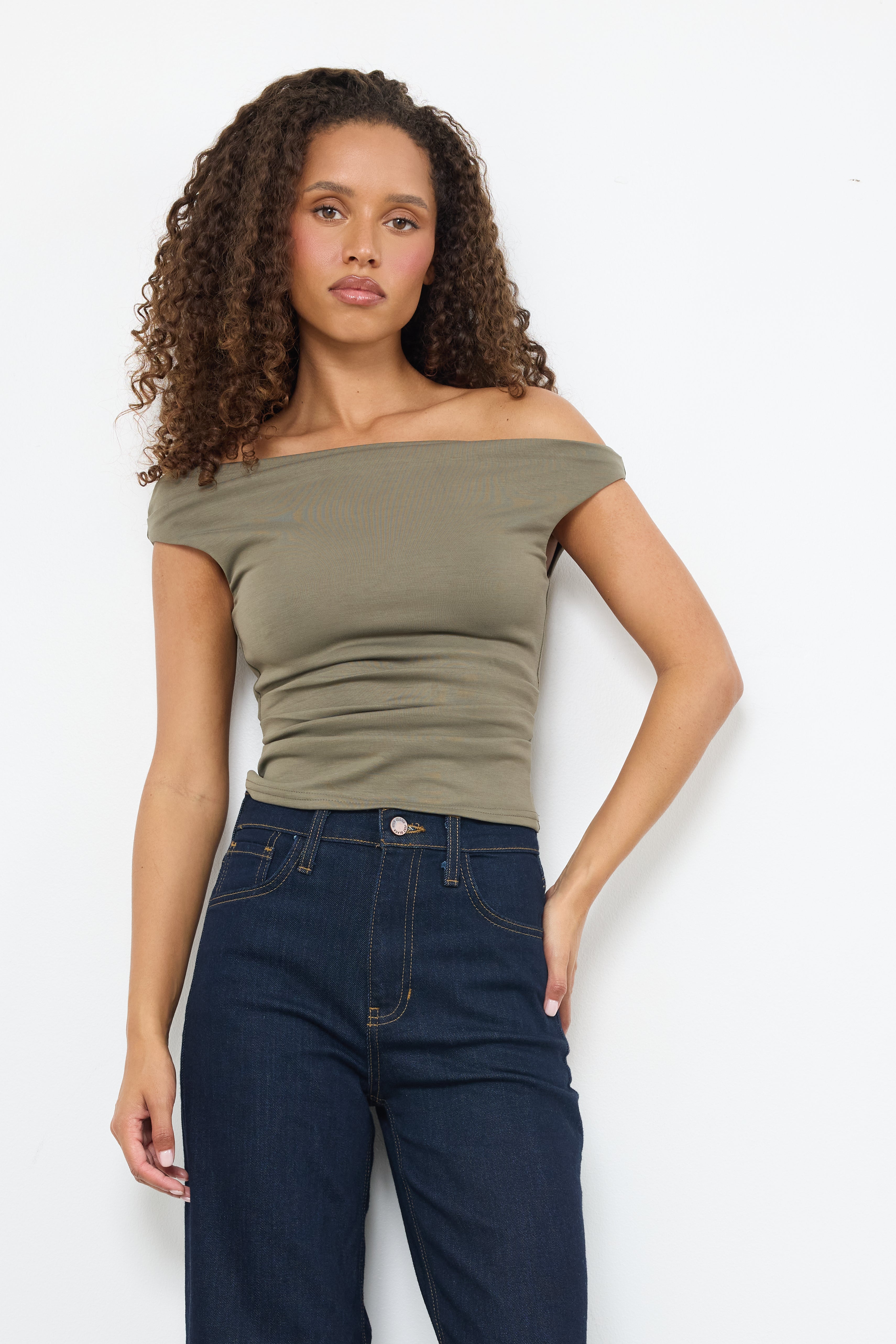 Still The One Dark Olive Top
