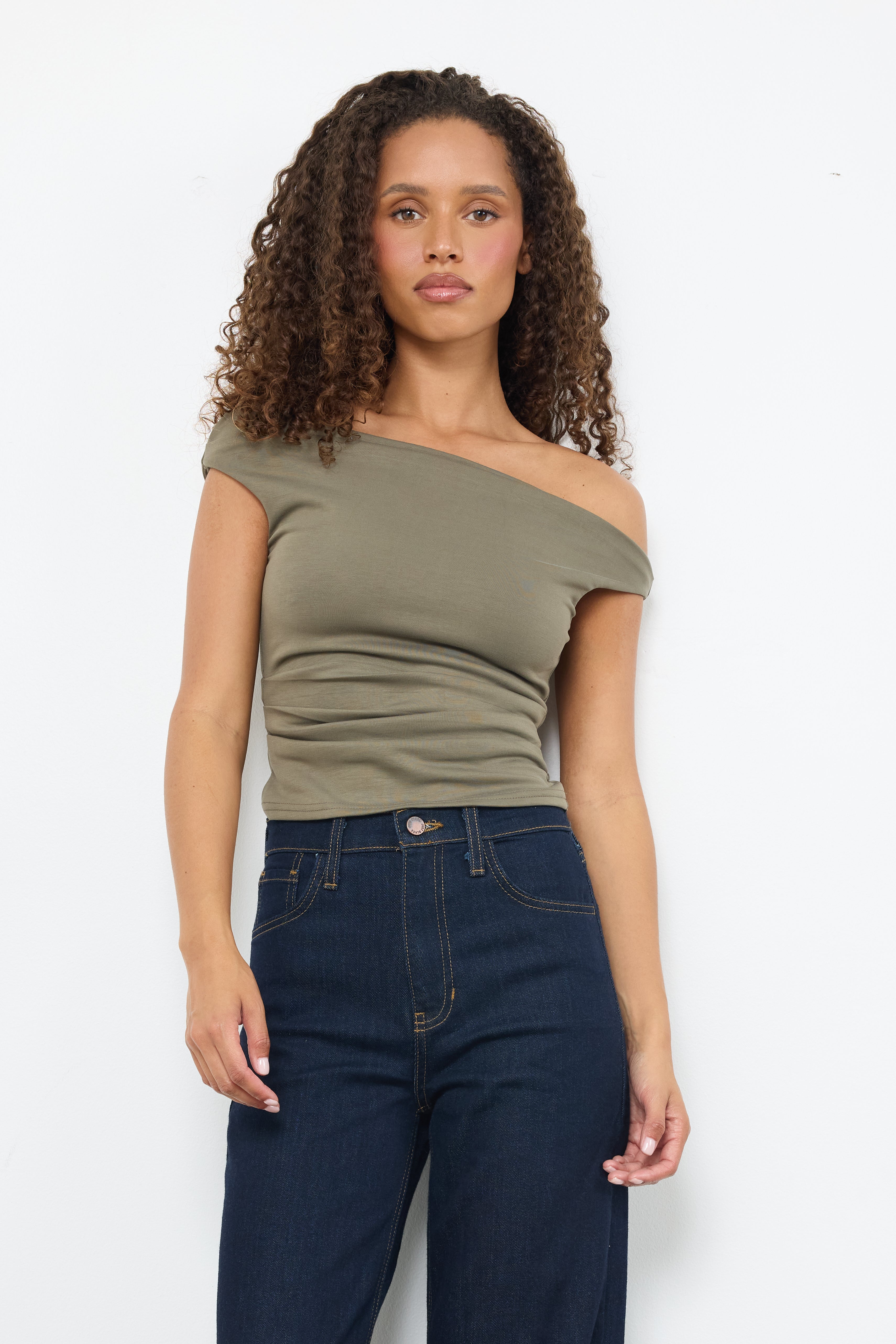 Still The One Dark Olive Top