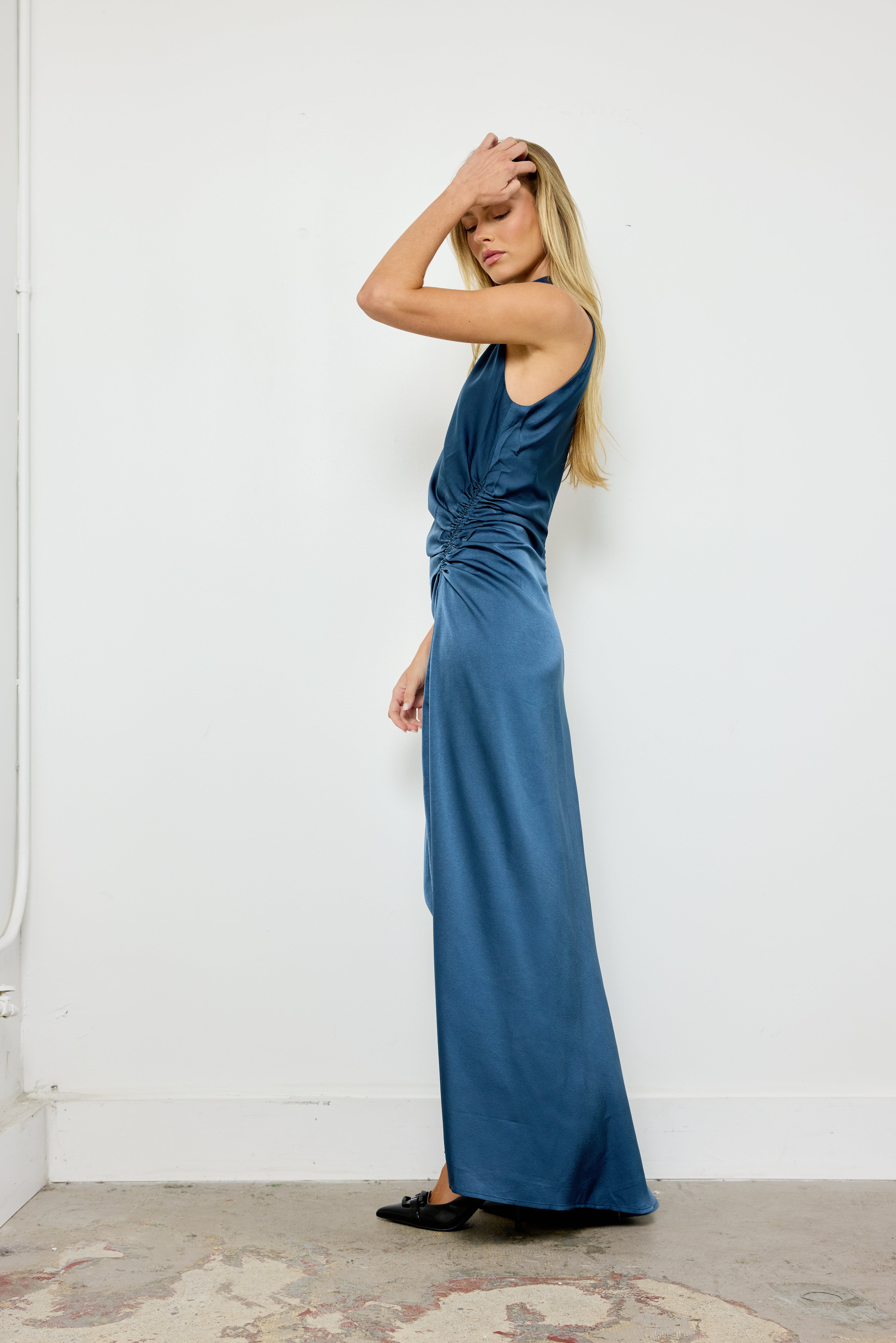 Let Me Down Gently Midnight Blue Dress